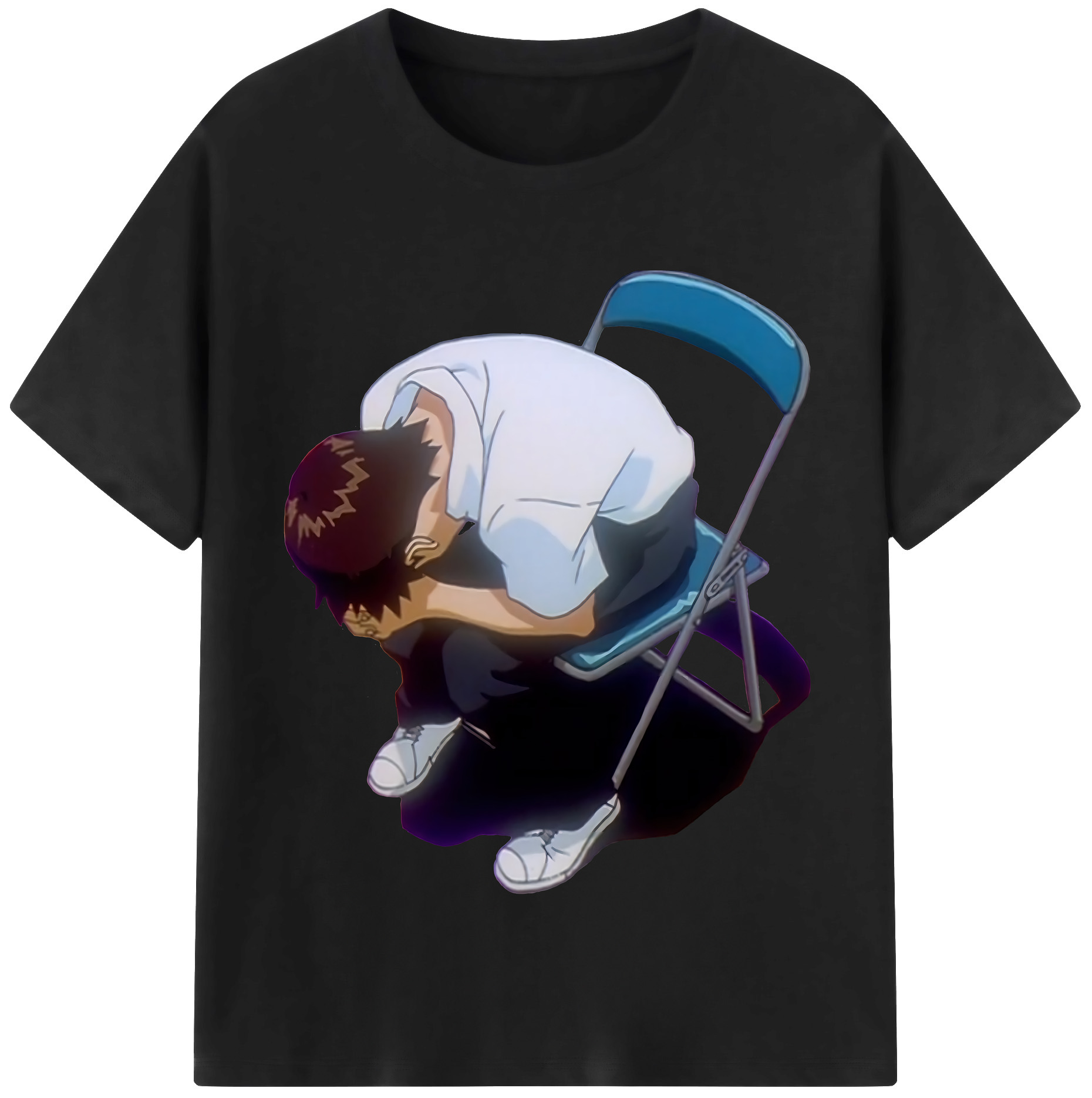 （画像用） EVA 新世紀エヴァンゲリオン レディースカジュアルプリントTシャツ（綿100％）