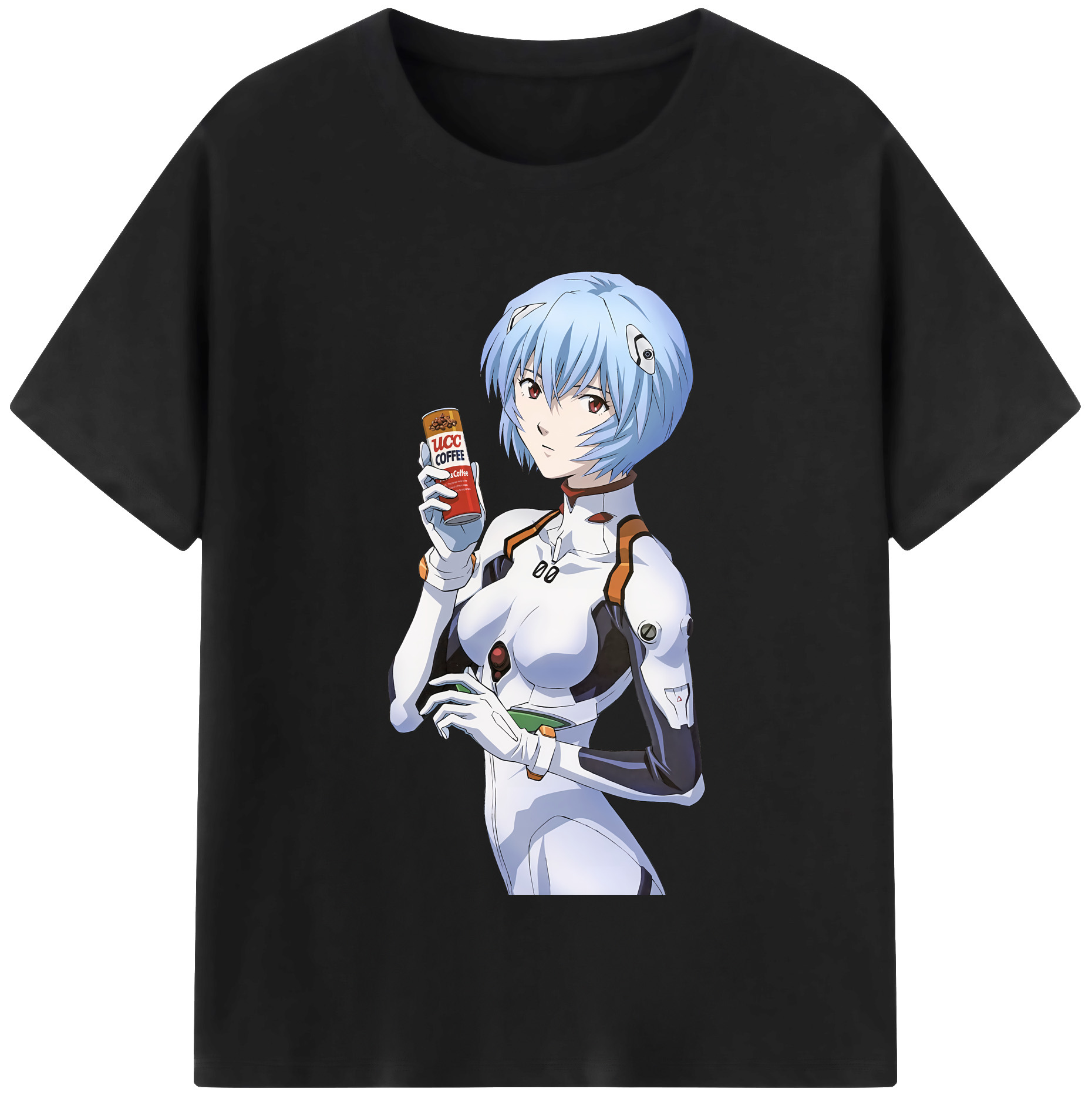 （画像用） EVA 新世紀エヴァンゲリオン レディースカジュアルプリントTシャツ（綿100％）