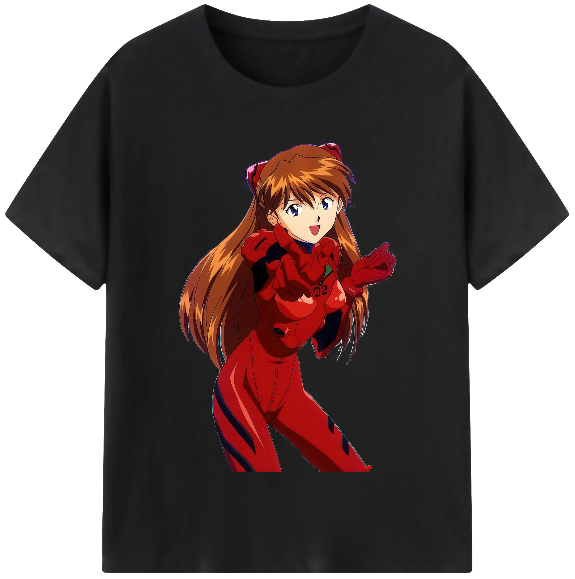 （画像用） EVA 新世紀エヴァンゲリオン レディースカジュアルプリントTシャツ（綿100％）