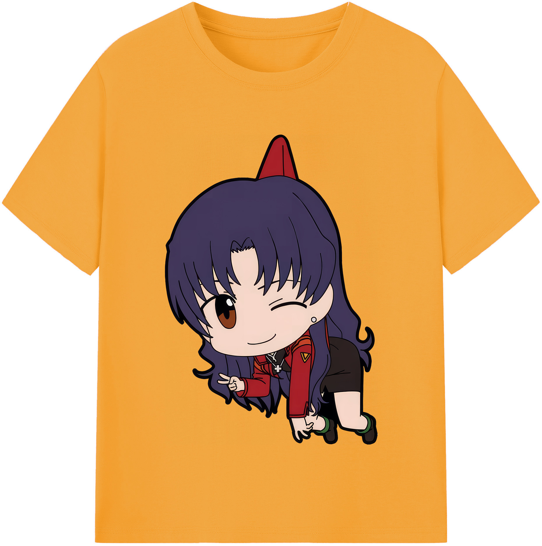 （画像用） EVA 新世紀エヴァンゲリオン レディースカジュアルプリントTシャツ（綿100％）
