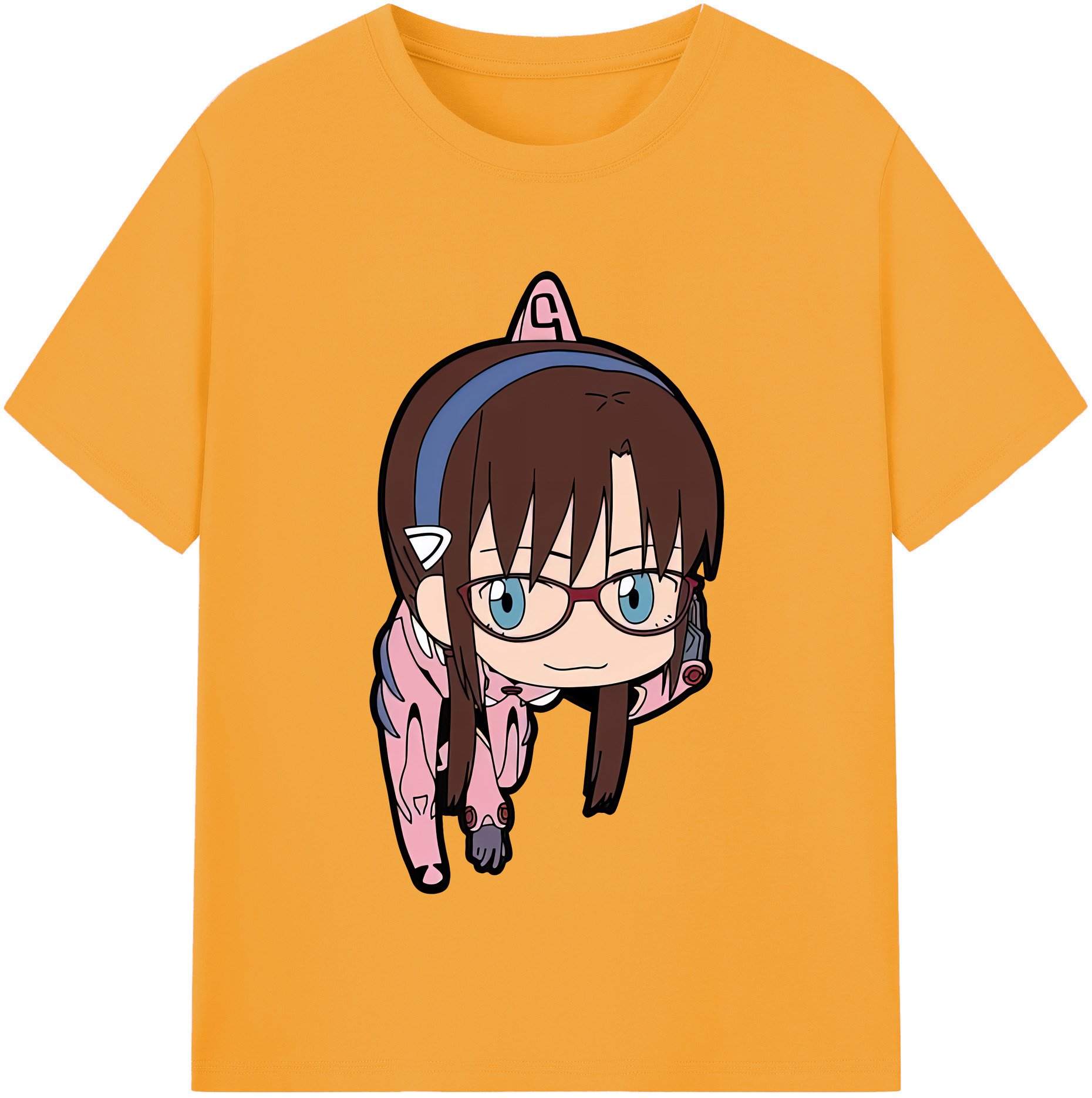（画像用） EVA 新世紀エヴァンゲリオン レディースカジュアルプリントTシャツ（綿100％）