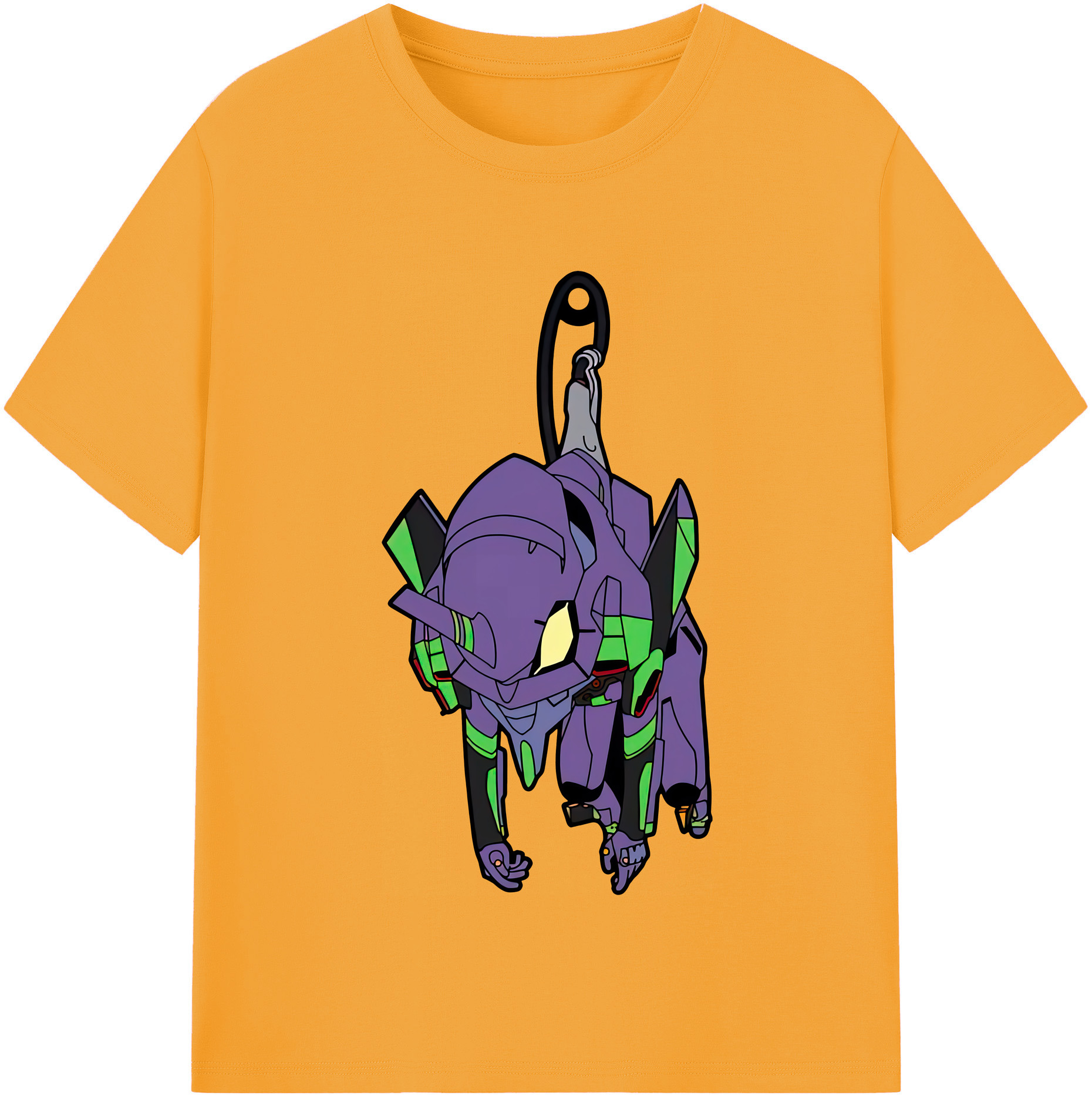 （画像用） EVA 新世紀エヴァンゲリオン レディースカジュアルプリントTシャツ（綿100％）