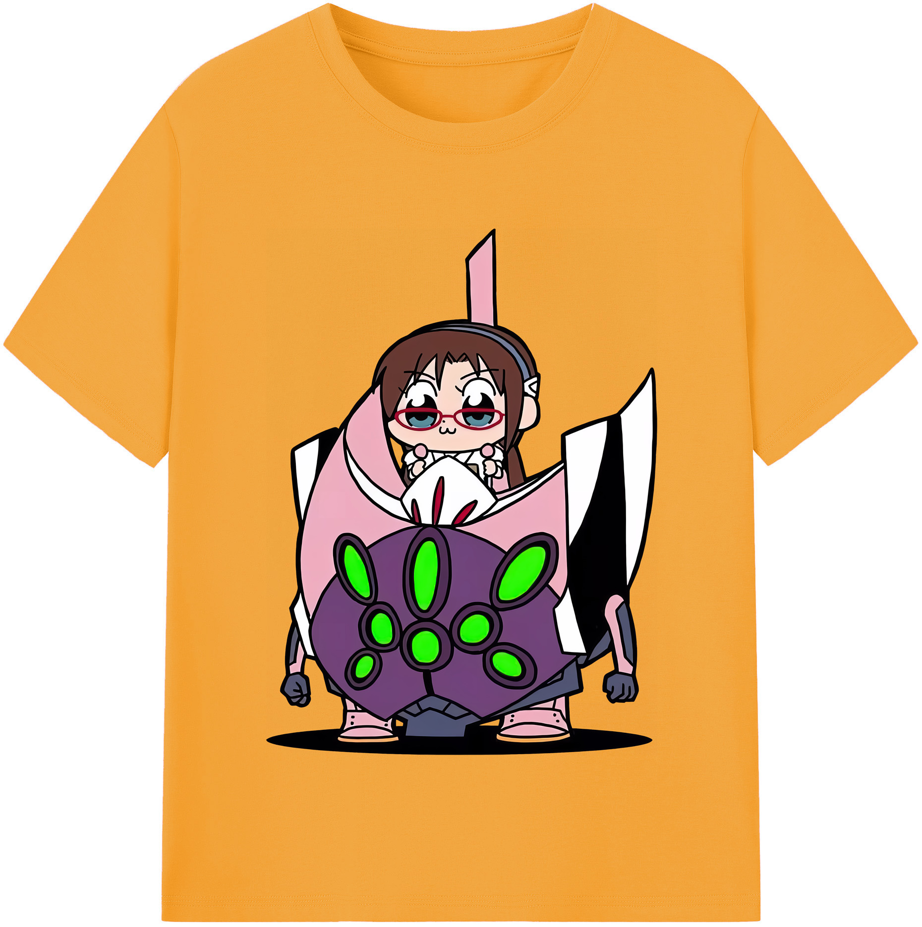 （画像用） EVA 新世紀エヴァンゲリオン レディースカジュアルプリントTシャツ（綿100％）