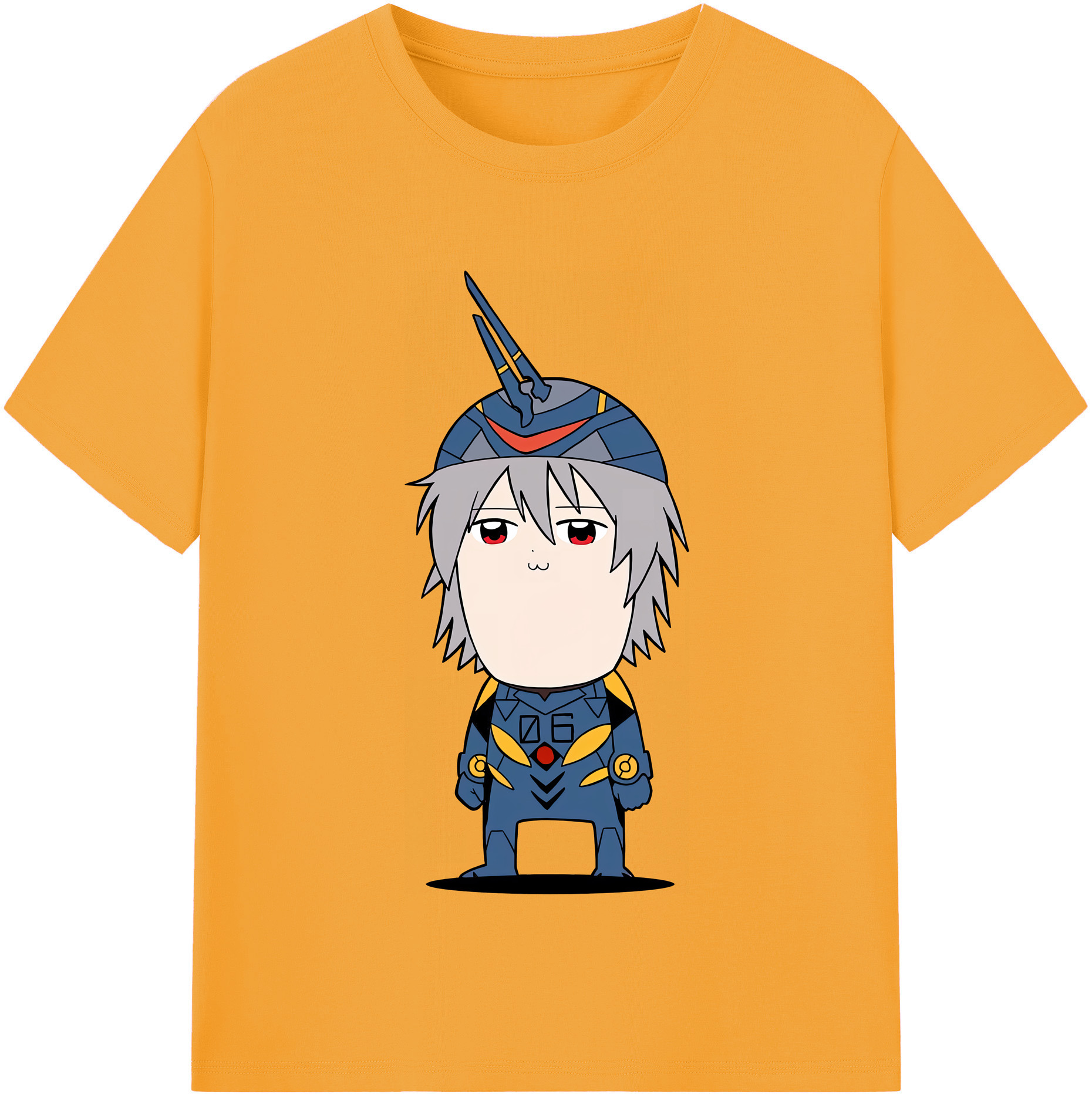 （画像用） EVA 新世紀エヴァンゲリオン レディースカジュアルプリントTシャツ（綿100％）