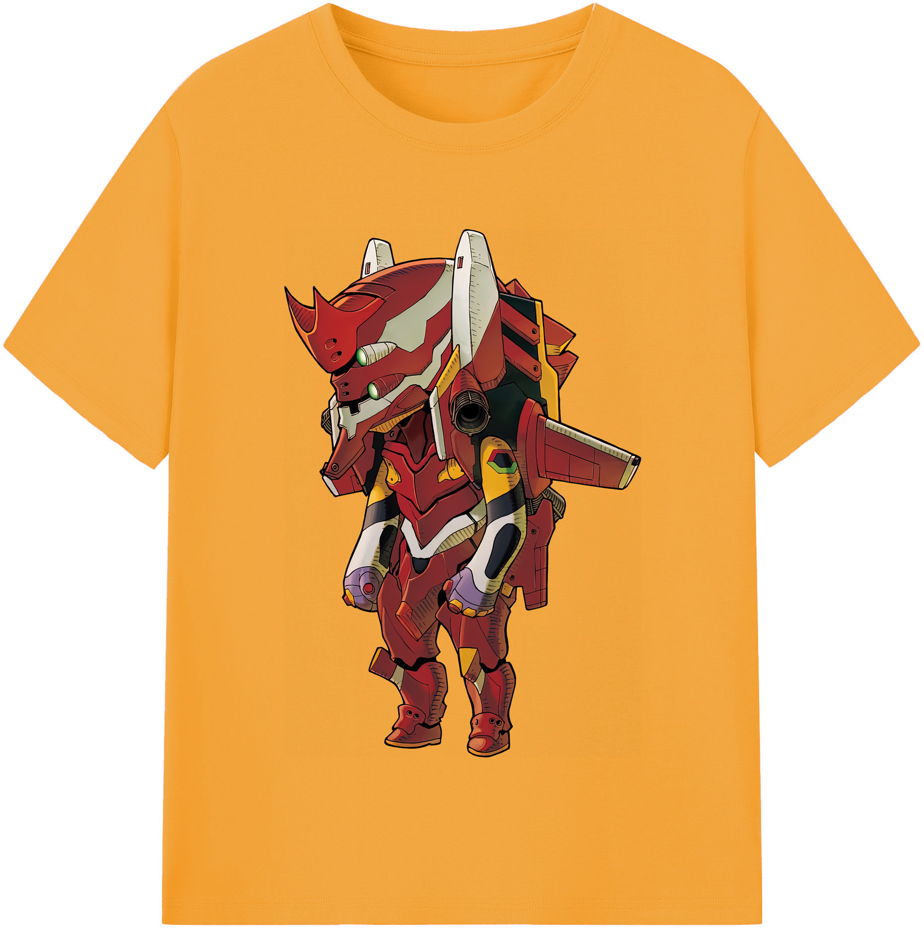 （画像用） EVA 新世紀エヴァンゲリオン レディースカジュアルプリントTシャツ（綿100％）