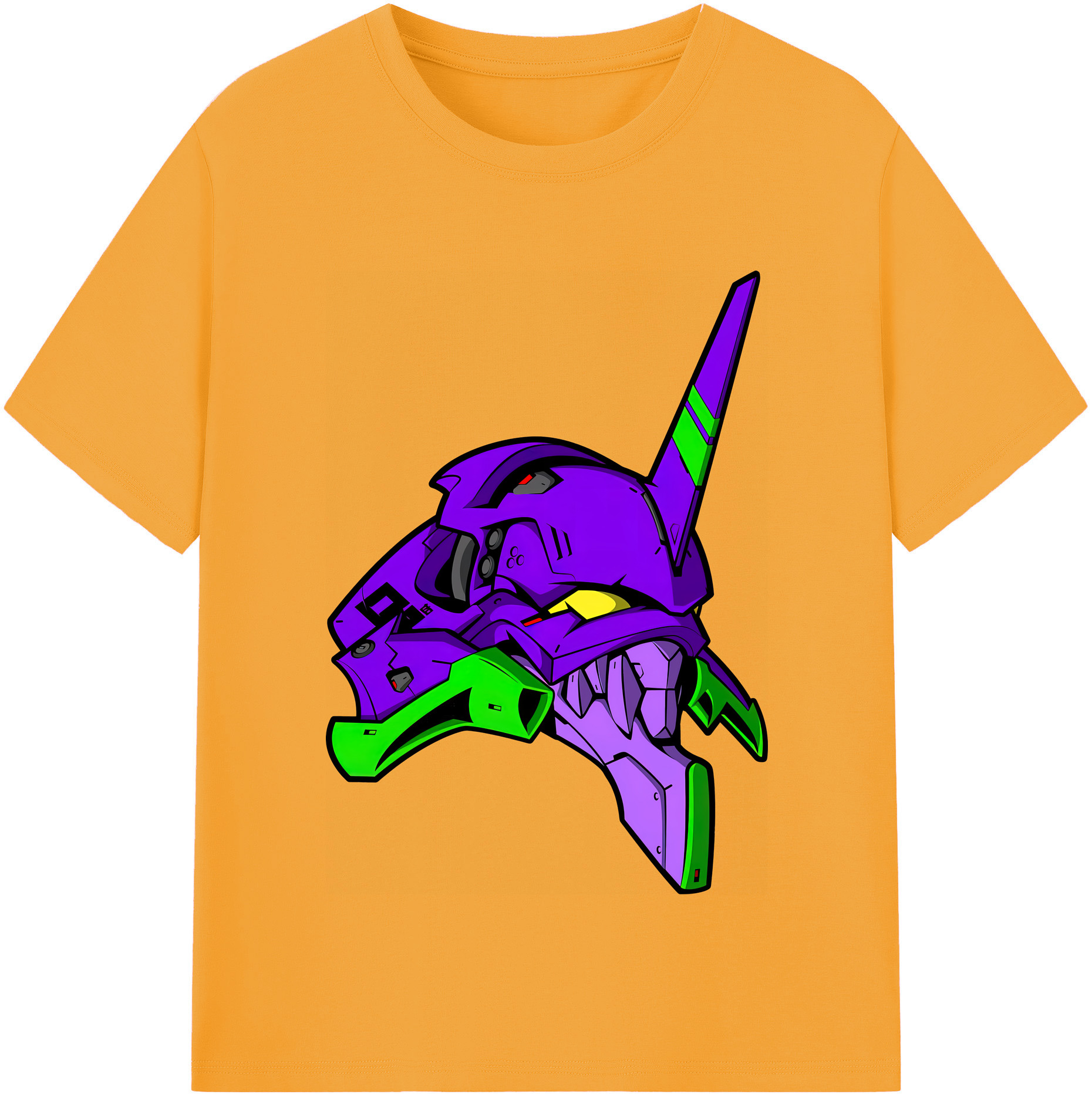（画像用） EVA 新世紀エヴァンゲリオン レディースカジュアルプリントTシャツ（綿100％）