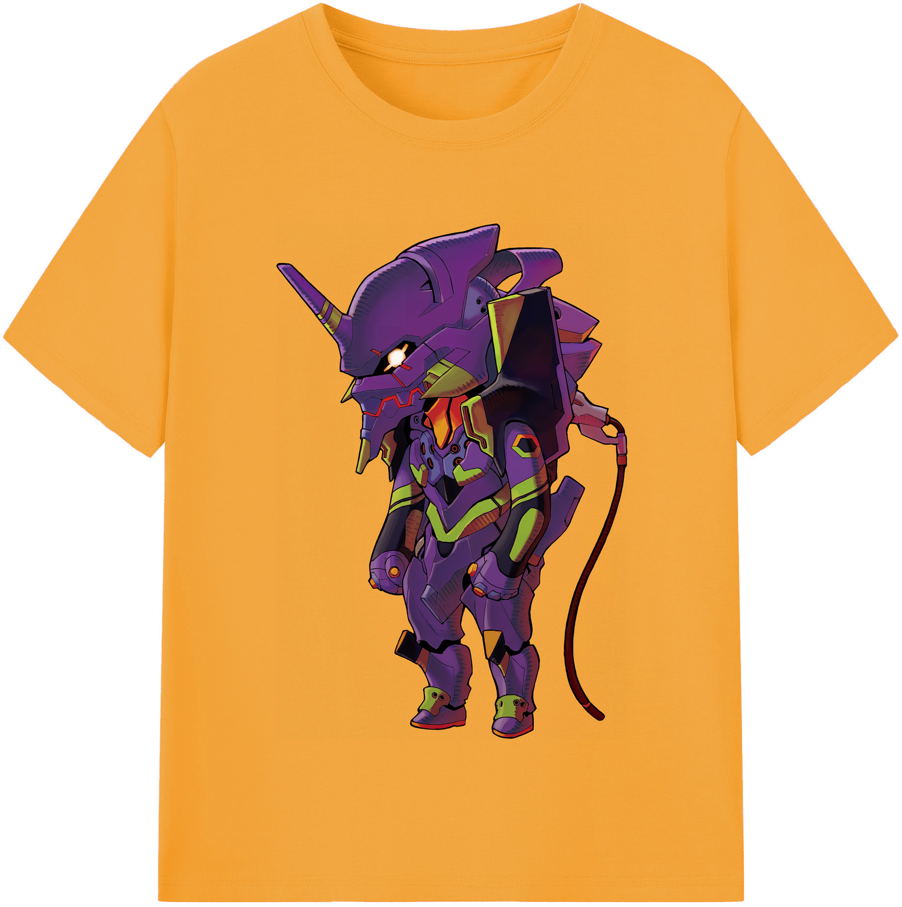 （画像用） EVA 新世紀エヴァンゲリオン レディースカジュアルプリントTシャツ（綿100％）