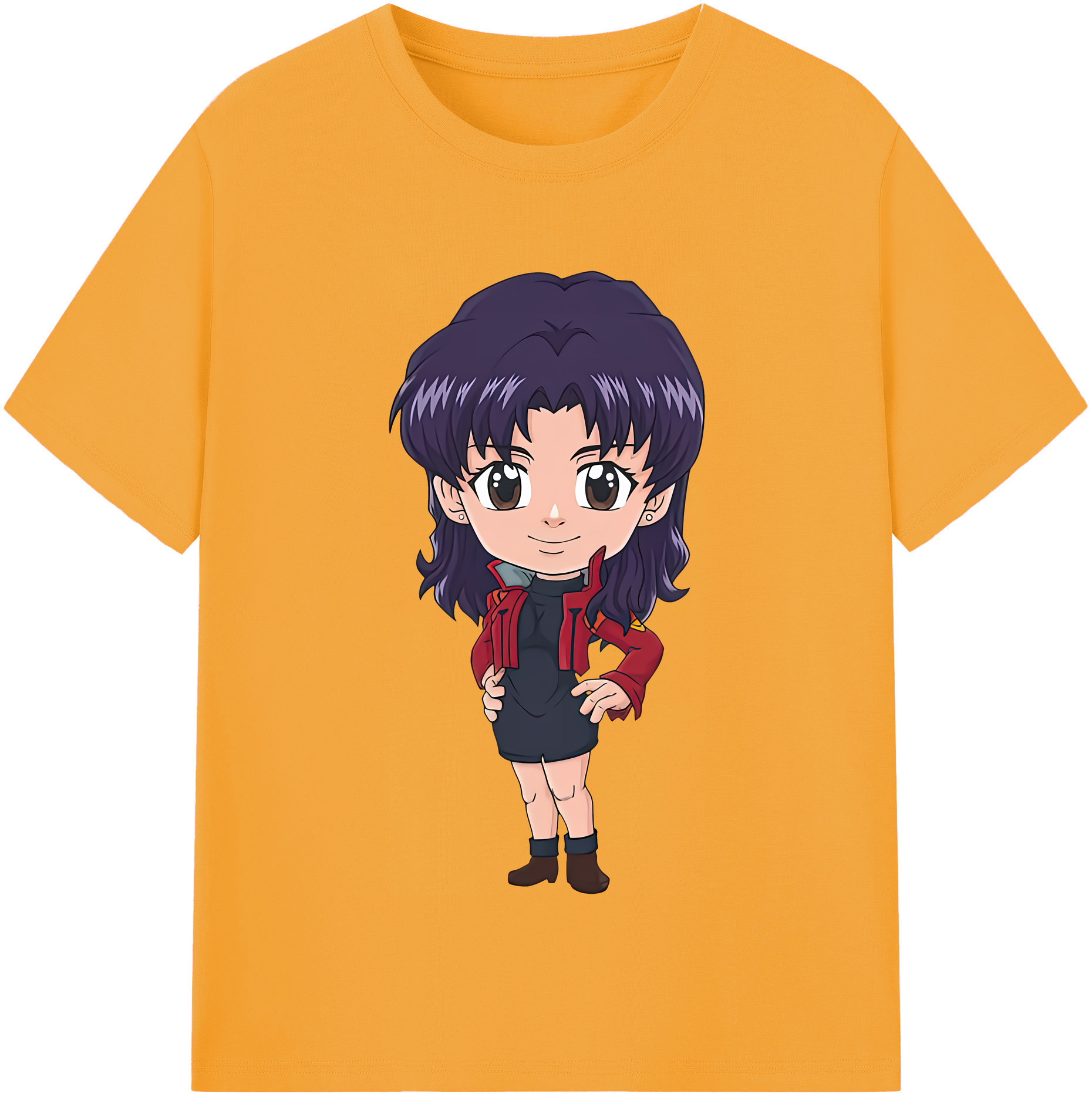 （画像用） EVA 新世紀エヴァンゲリオン レディースカジュアルプリントTシャツ（綿100％）