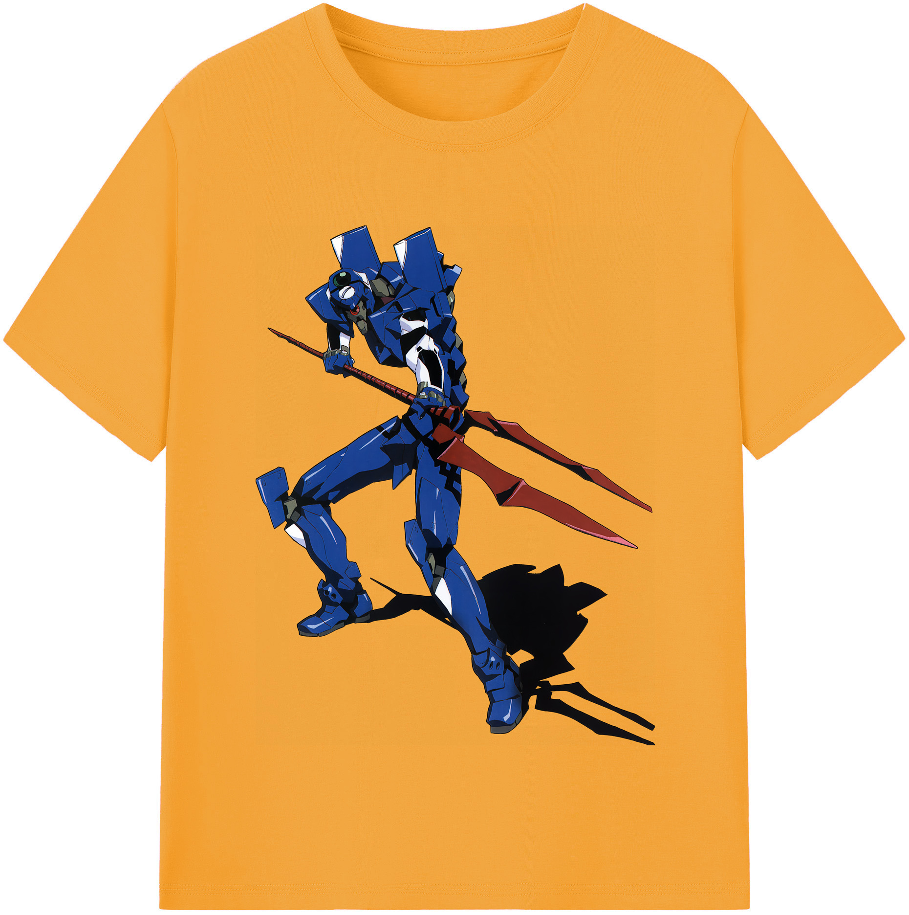 （画像用） EVA 新世紀エヴァンゲリオン レディースカジュアルプリントTシャツ（綿100％）