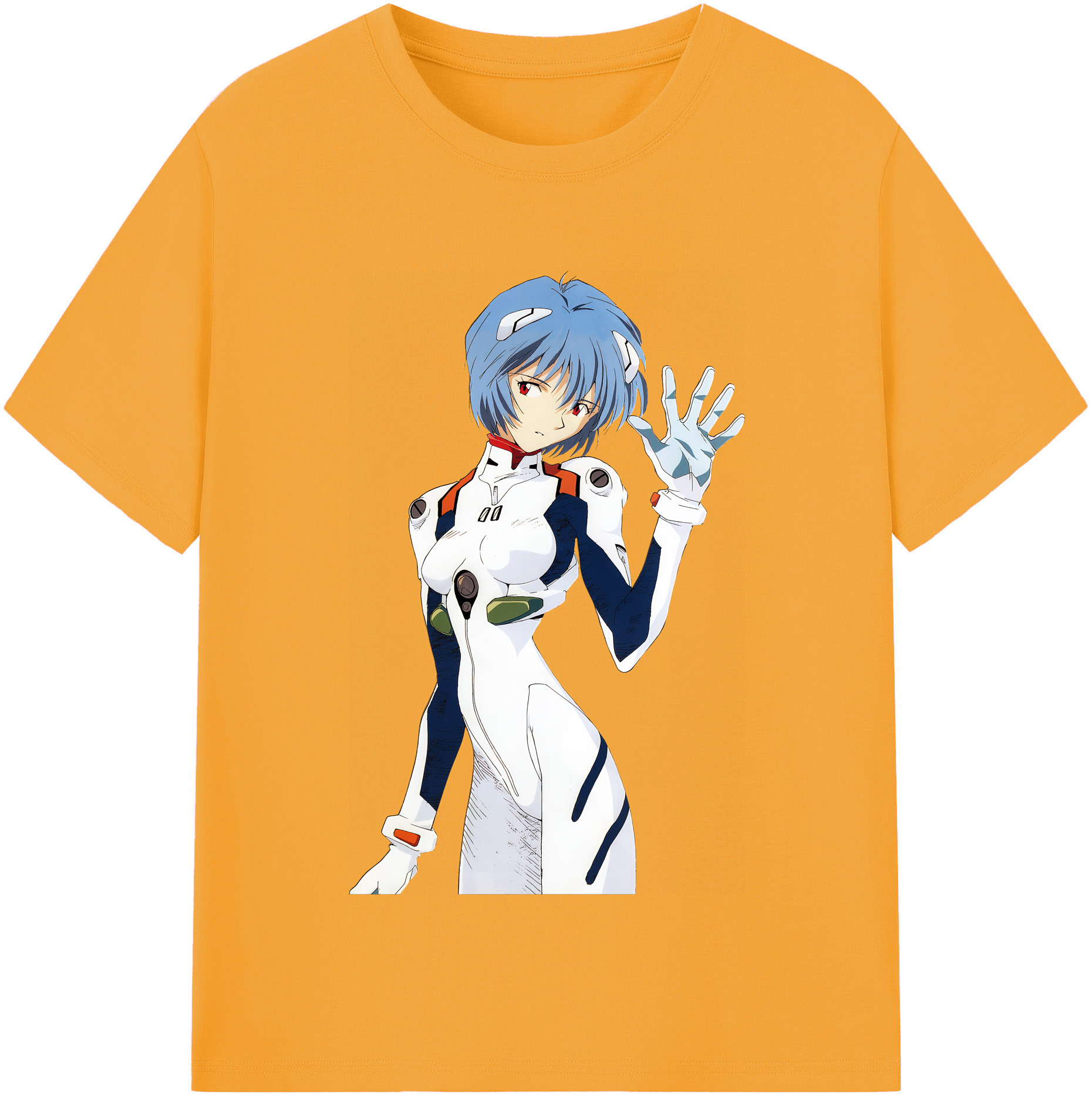 （画像用） EVA 新世紀エヴァンゲリオン レディースカジュアルプリントTシャツ（綿100％）