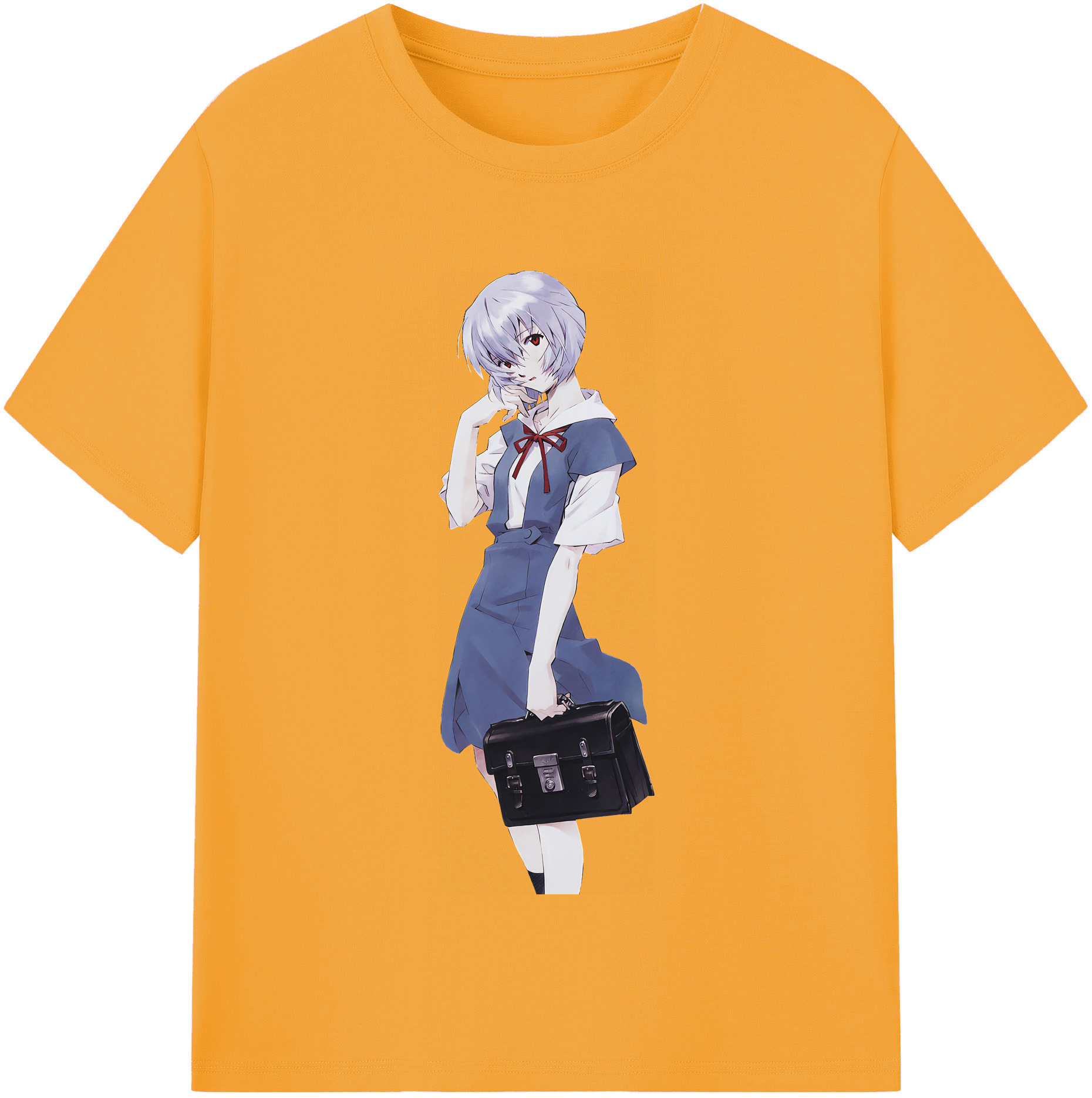 （画像用） EVA 新世紀エヴァンゲリオン レディースカジュアルプリントTシャツ（綿100％）