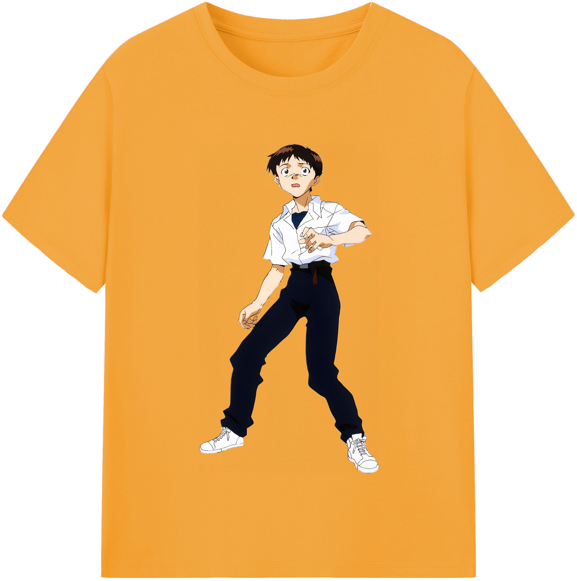 （画像用） EVA 新世紀エヴァンゲリオン レディースカジュアルプリントTシャツ（綿100％）