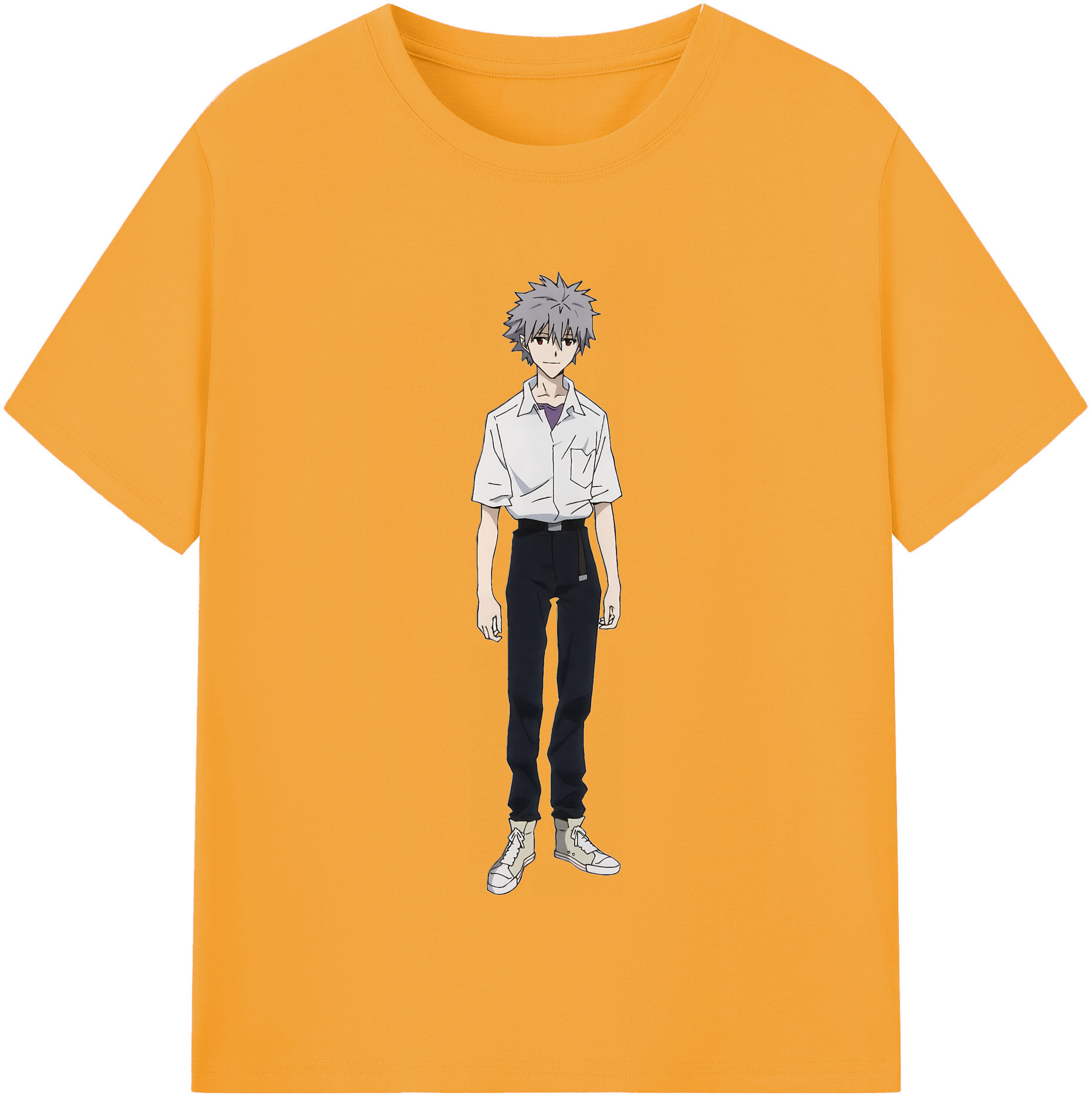 （画像用） EVA 新世紀エヴァンゲリオン レディースカジュアルプリントTシャツ（綿100％）