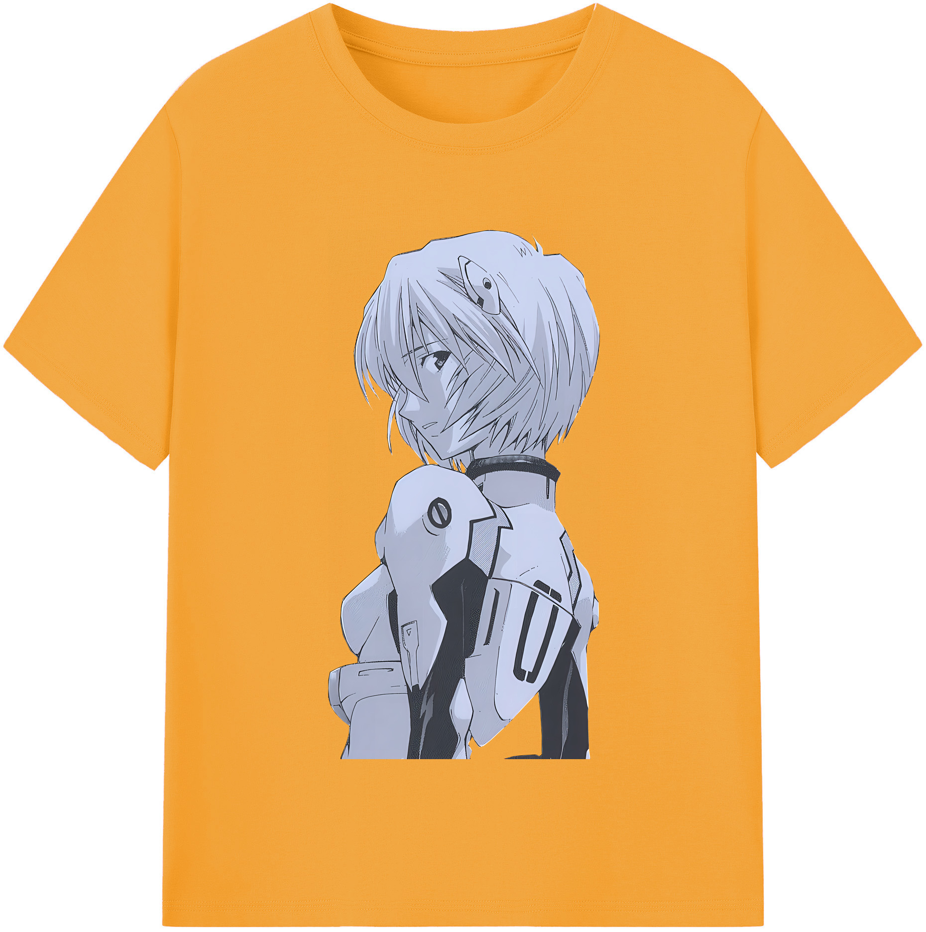 （画像用） EVA 新世紀エヴァンゲリオン レディースカジュアルプリントTシャツ（綿100％）