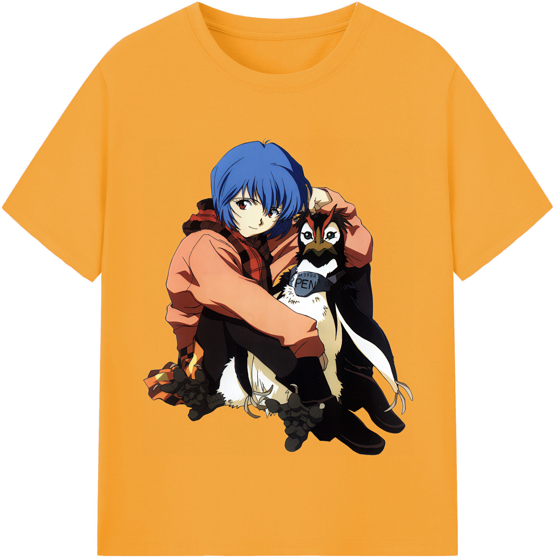 （画像用） EVA 新世紀エヴァンゲリオン レディースカジュアルプリントTシャツ（綿100％）