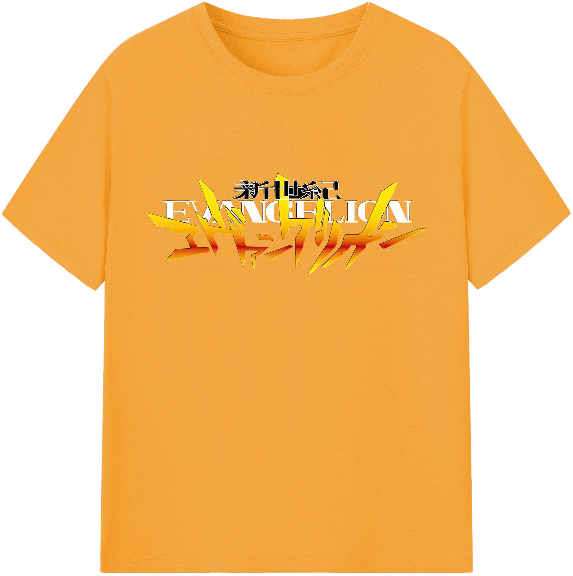 （画像用） EVA 新世紀エヴァンゲリオン レディースカジュアルプリントTシャツ（綿100％）