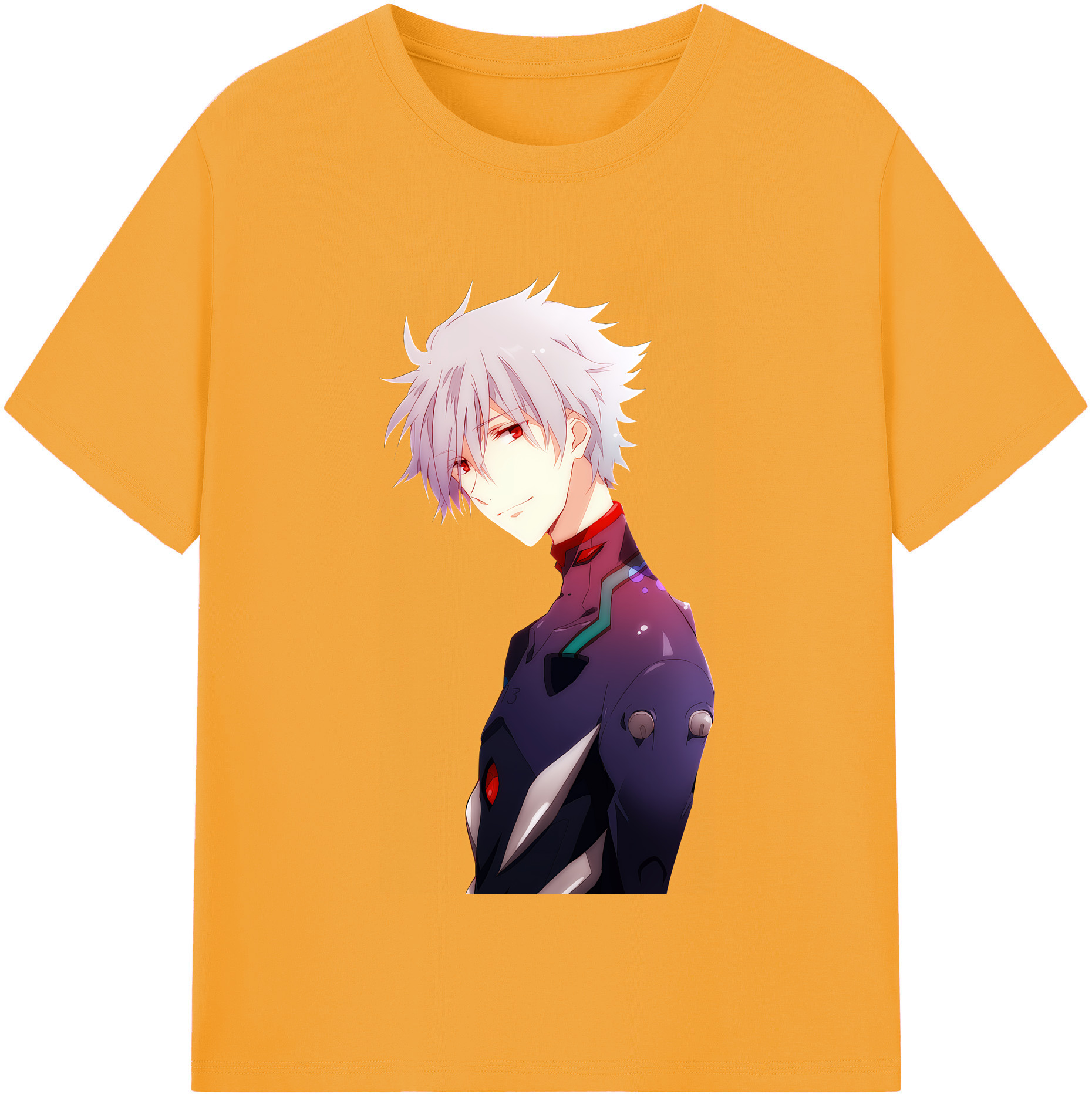 （画像用） EVA 新世紀エヴァンゲリオン レディースカジュアルプリントTシャツ（綿100％）