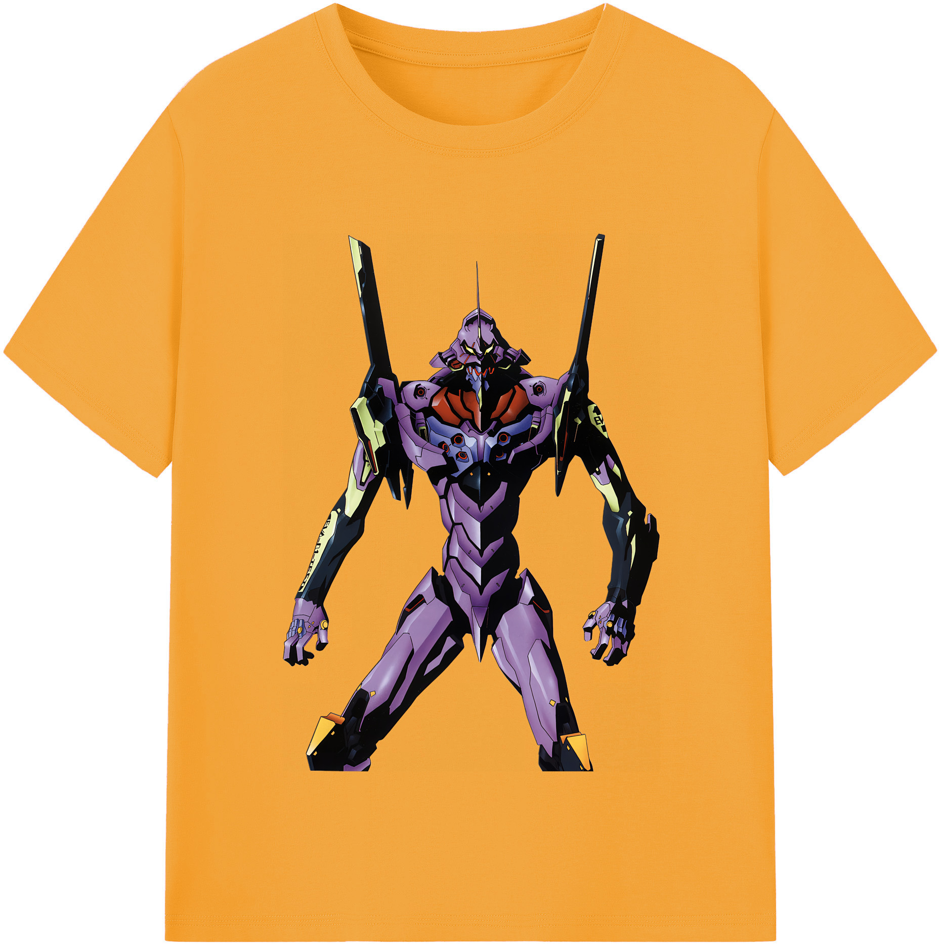 （画像用） EVA 新世紀エヴァンゲリオン レディースカジュアルプリントTシャツ（綿100％）