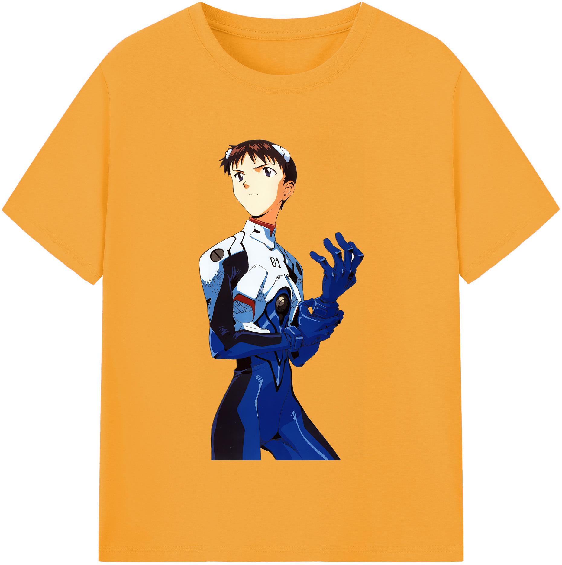 （画像用） EVA 新世紀エヴァンゲリオン レディースカジュアルプリントTシャツ（綿100％）