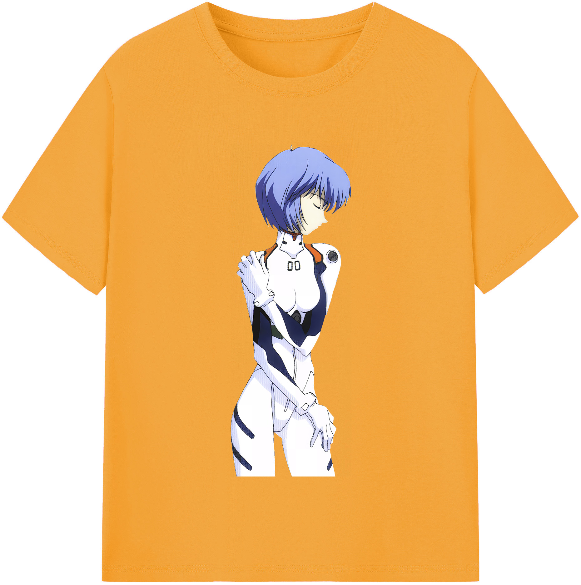 （画像用） EVA 新世紀エヴァンゲリオン レディースカジュアルプリントTシャツ（綿100％）