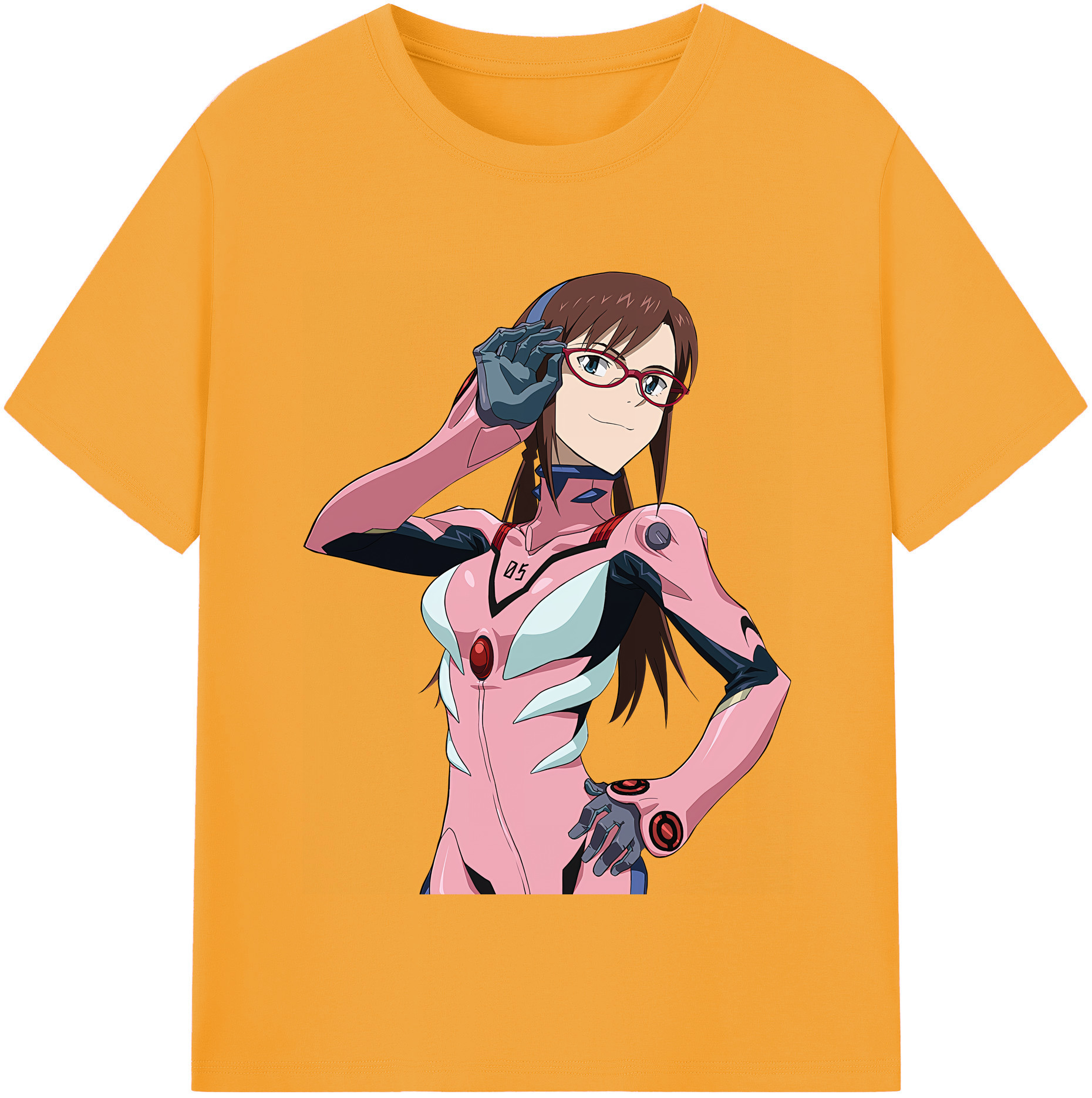 （画像用） EVA 新世紀エヴァンゲリオン レディースカジュアルプリントTシャツ（綿100％）