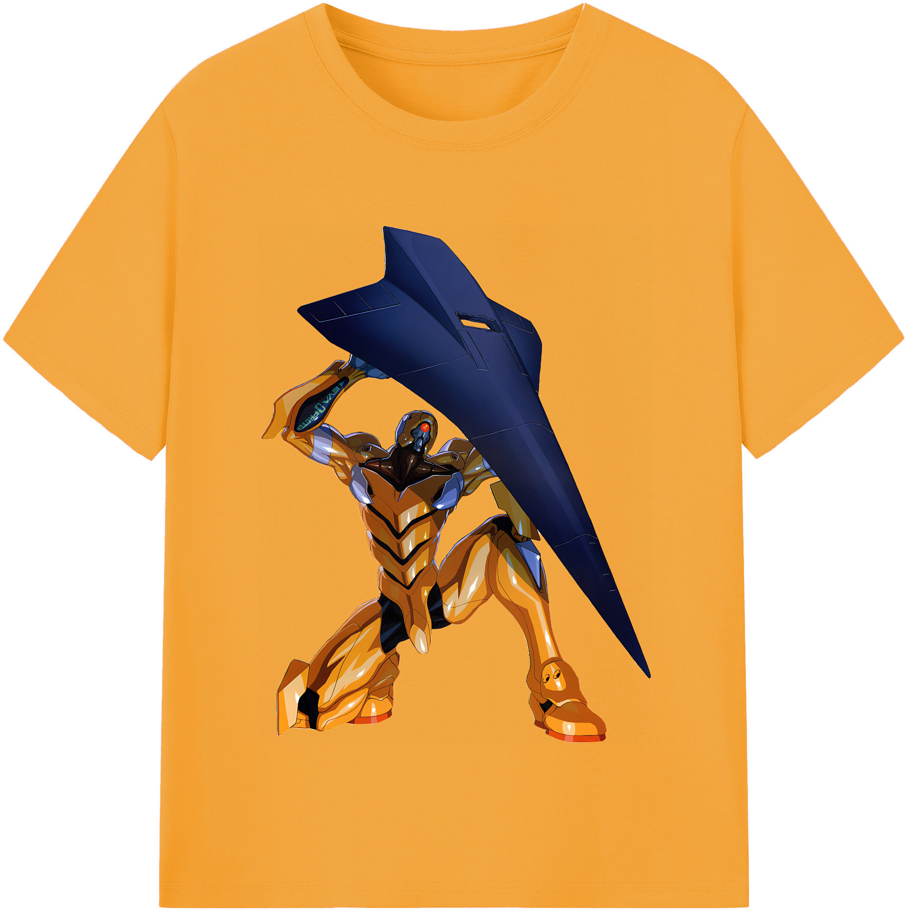 （画像用） EVA 新世紀エヴァンゲリオン レディースカジュアルプリントTシャツ（綿100％）