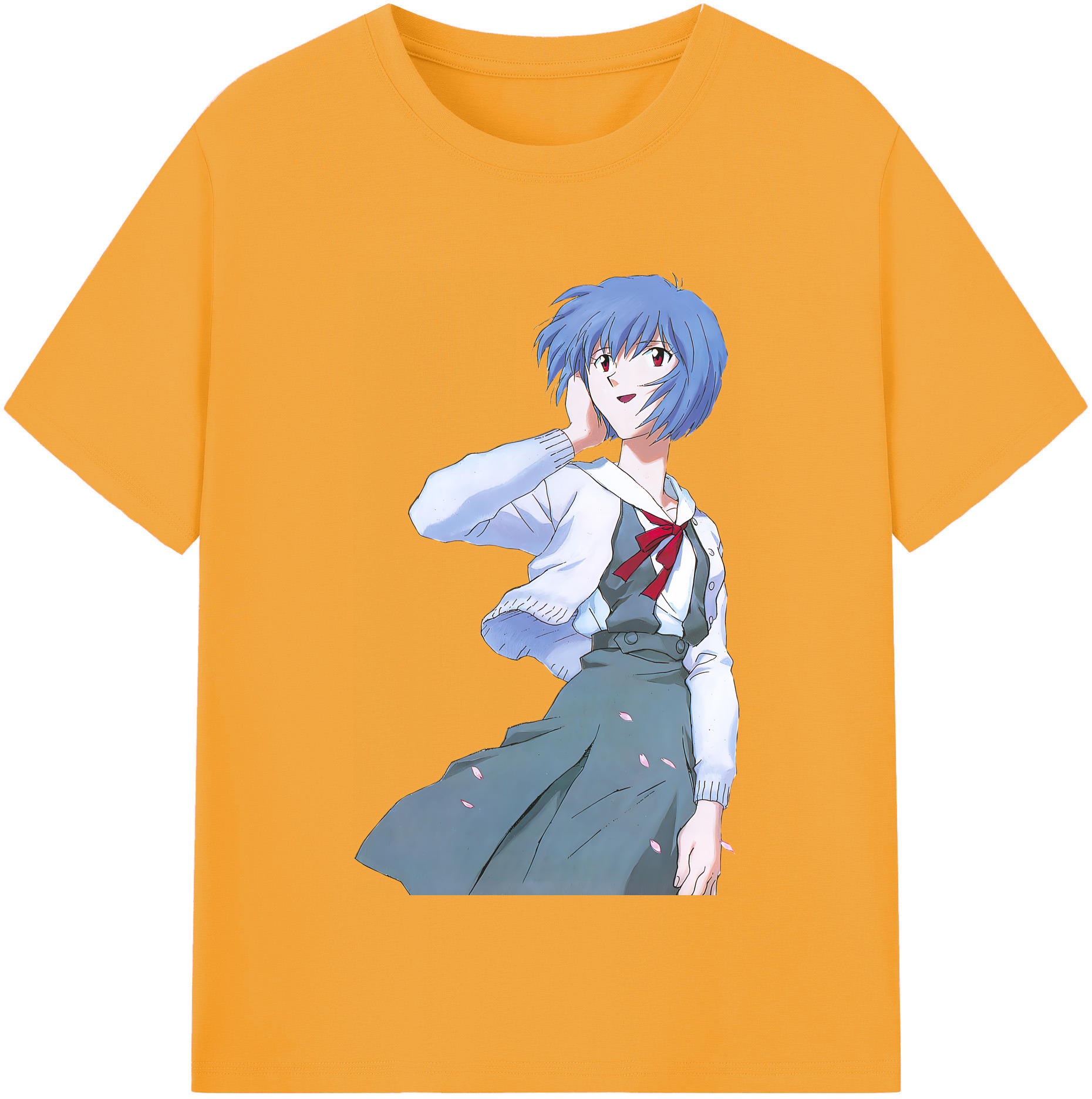 （画像用） EVA 新世紀エヴァンゲリオン レディースカジュアルプリントTシャツ（綿100％）