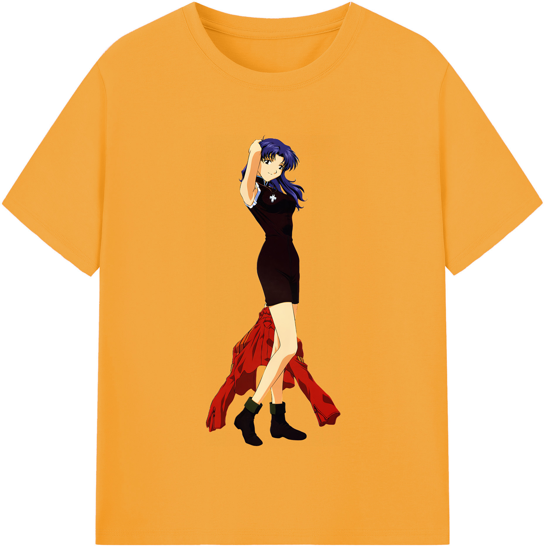 （画像用） EVA 新世紀エヴァンゲリオン レディースカジュアルプリントTシャツ（綿100％）