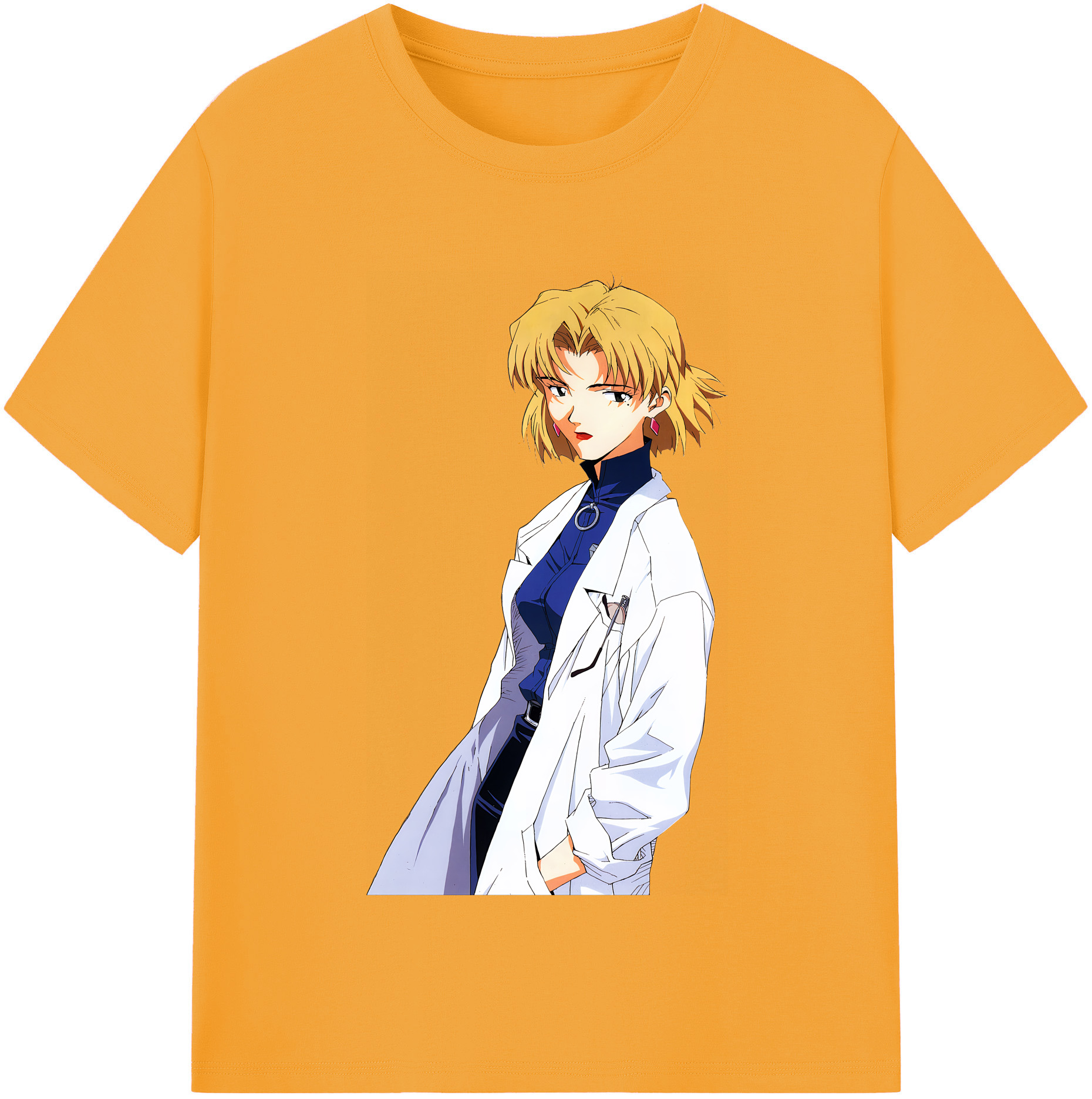 （画像用） EVA 新世紀エヴァンゲリオン レディースカジュアルプリントTシャツ（綿100％）