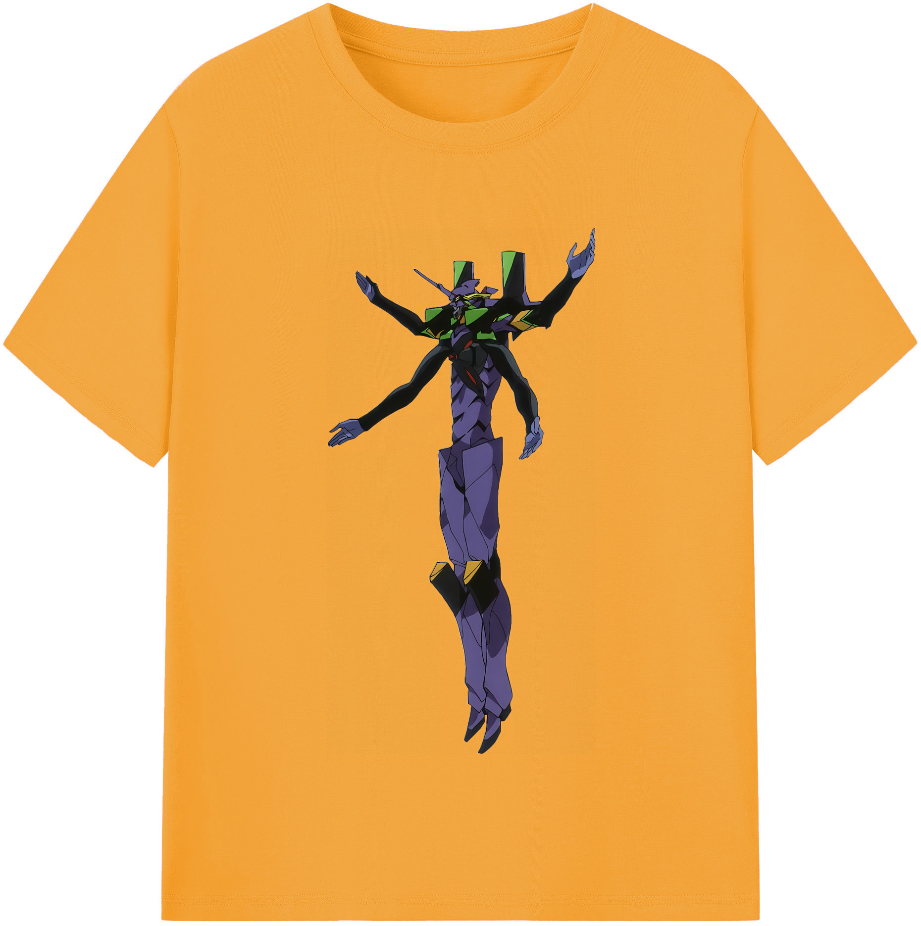 （画像用） EVA 新世紀エヴァンゲリオン レディースカジュアルプリントTシャツ（綿100％）