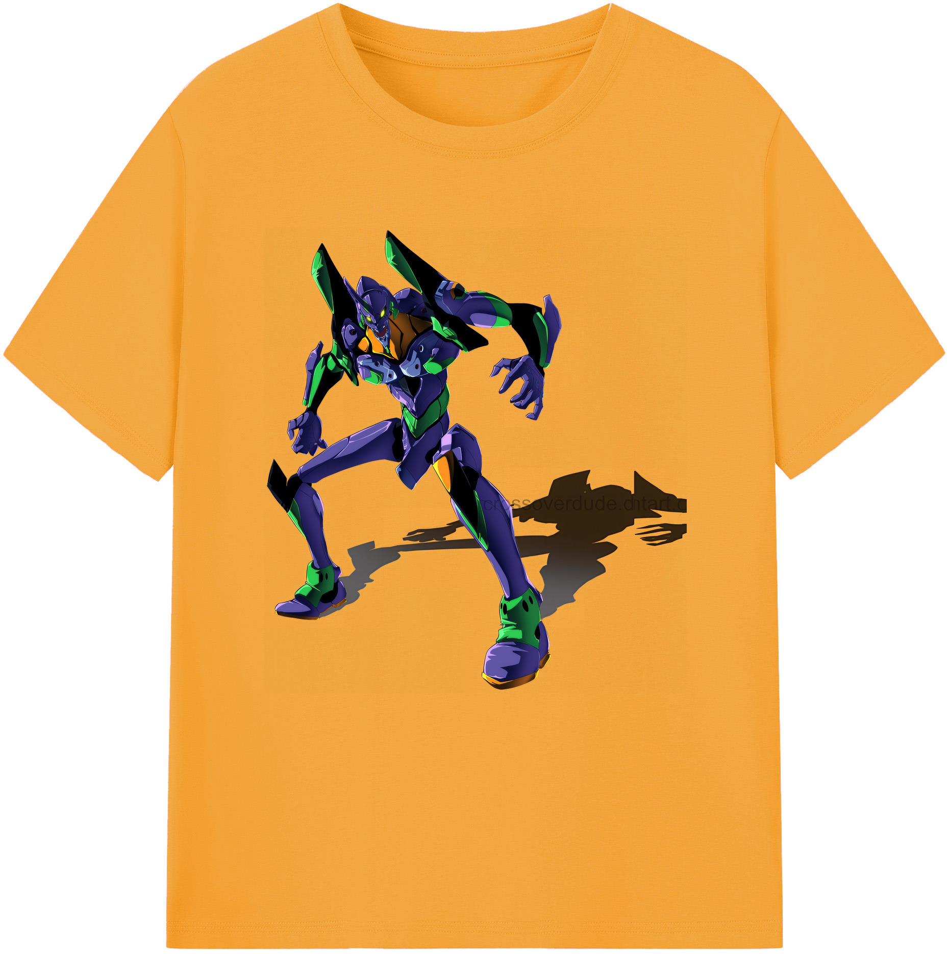 （画像用） EVA 新世紀エヴァンゲリオン レディースカジュアルプリントTシャツ（綿100％）