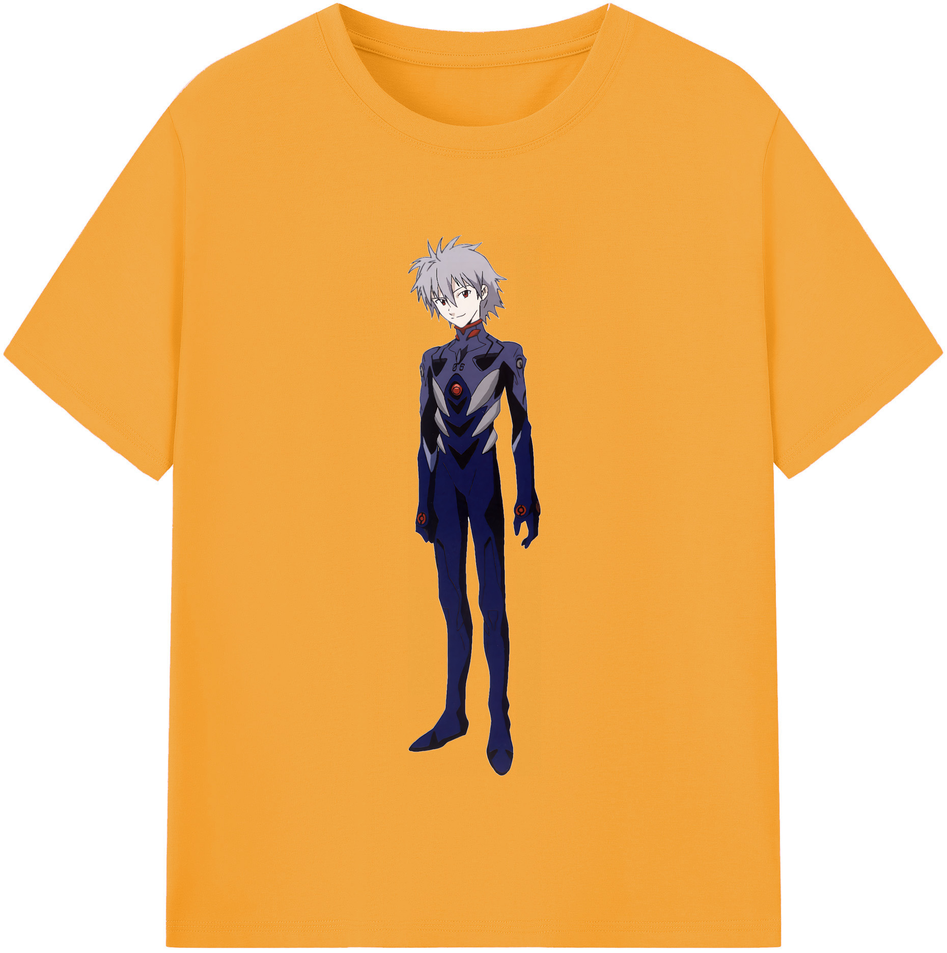 （画像用） EVA 新世紀エヴァンゲリオン レディースカジュアルプリントTシャツ（綿100％）