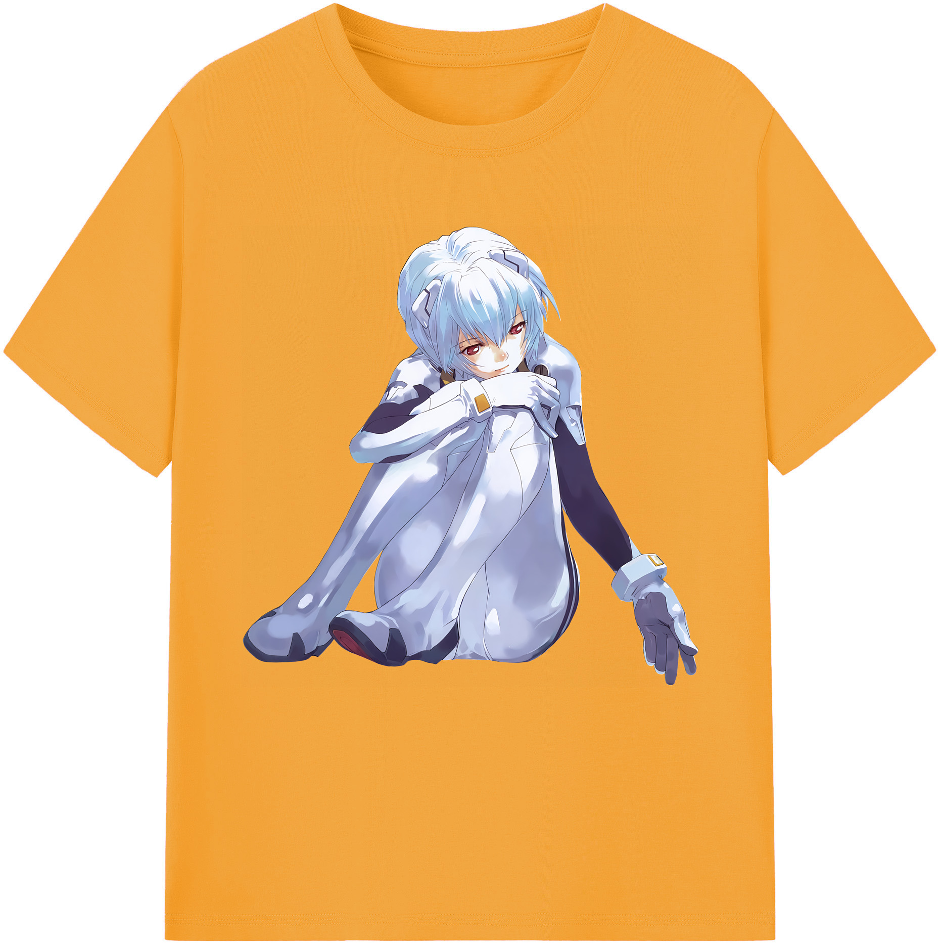 （画像用） EVA 新世紀エヴァンゲリオン レディースカジュアルプリントTシャツ（綿100％）
