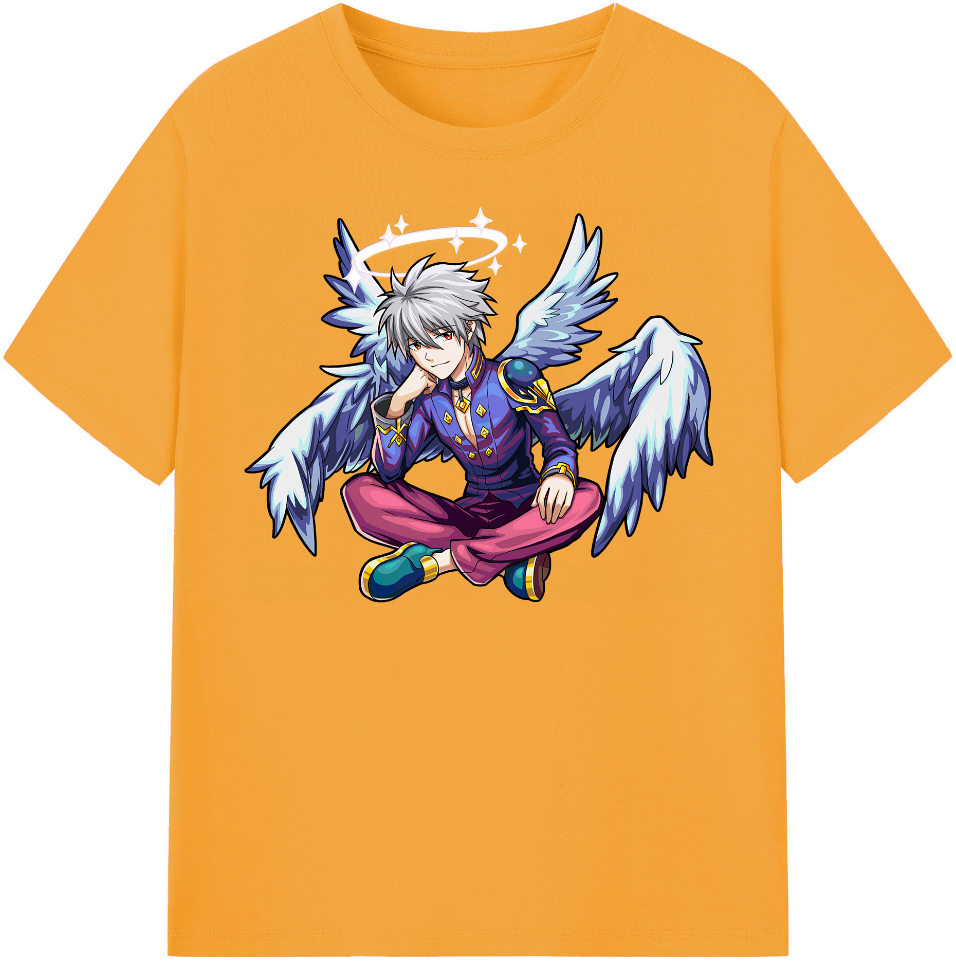 （画像用） EVA 新世紀エヴァンゲリオン レディースカジュアルプリントTシャツ（綿100％）
