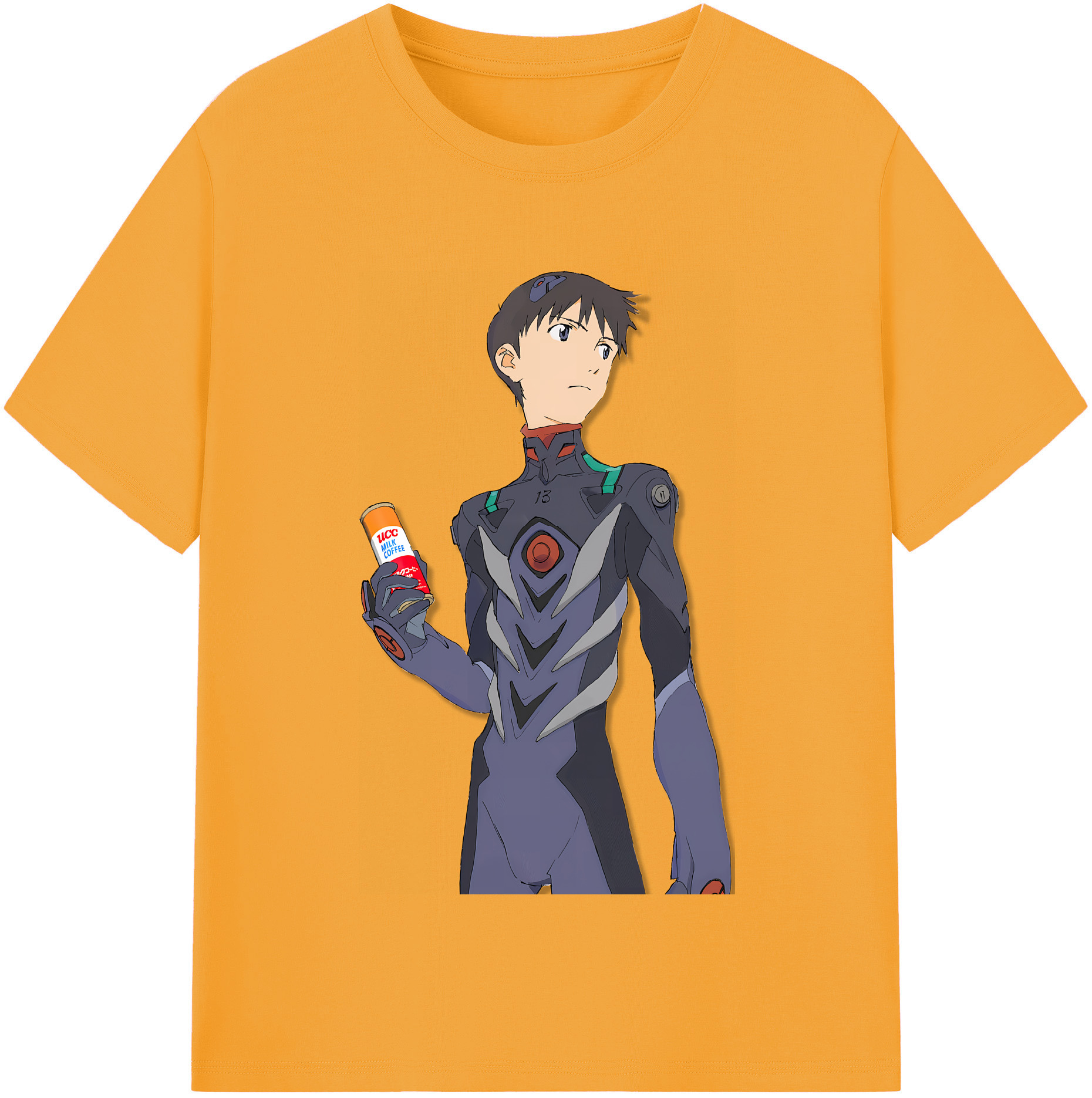 （画像用） EVA 新世紀エヴァンゲリオン レディースカジュアルプリントTシャツ（綿100％）