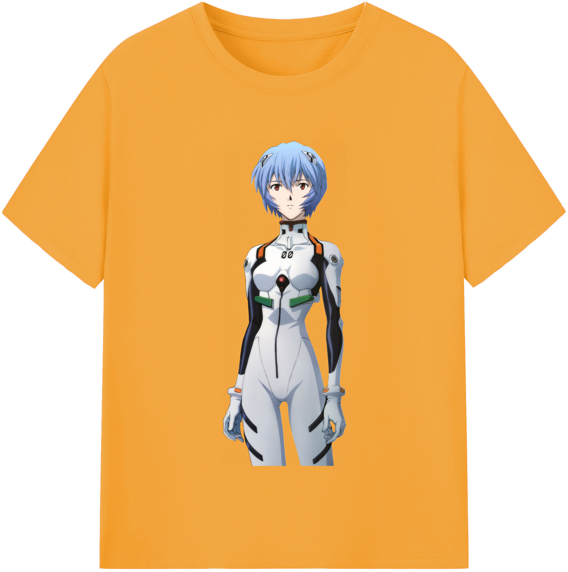 （画像用） EVA 新世紀エヴァンゲリオン レディースカジュアルプリントTシャツ（綿100％）