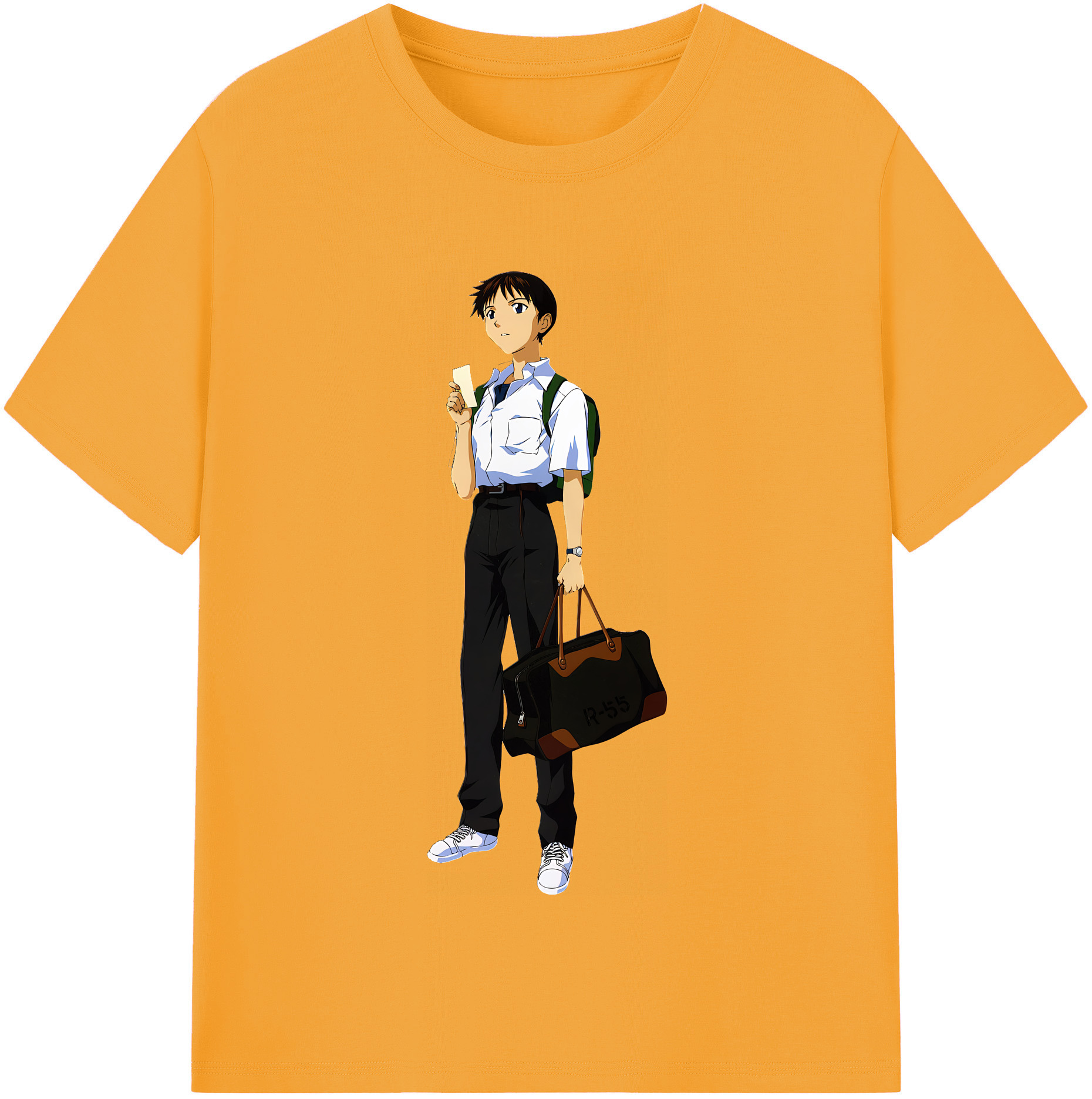 （画像用） EVA 新世紀エヴァンゲリオン レディースカジュアルプリントTシャツ（綿100％）