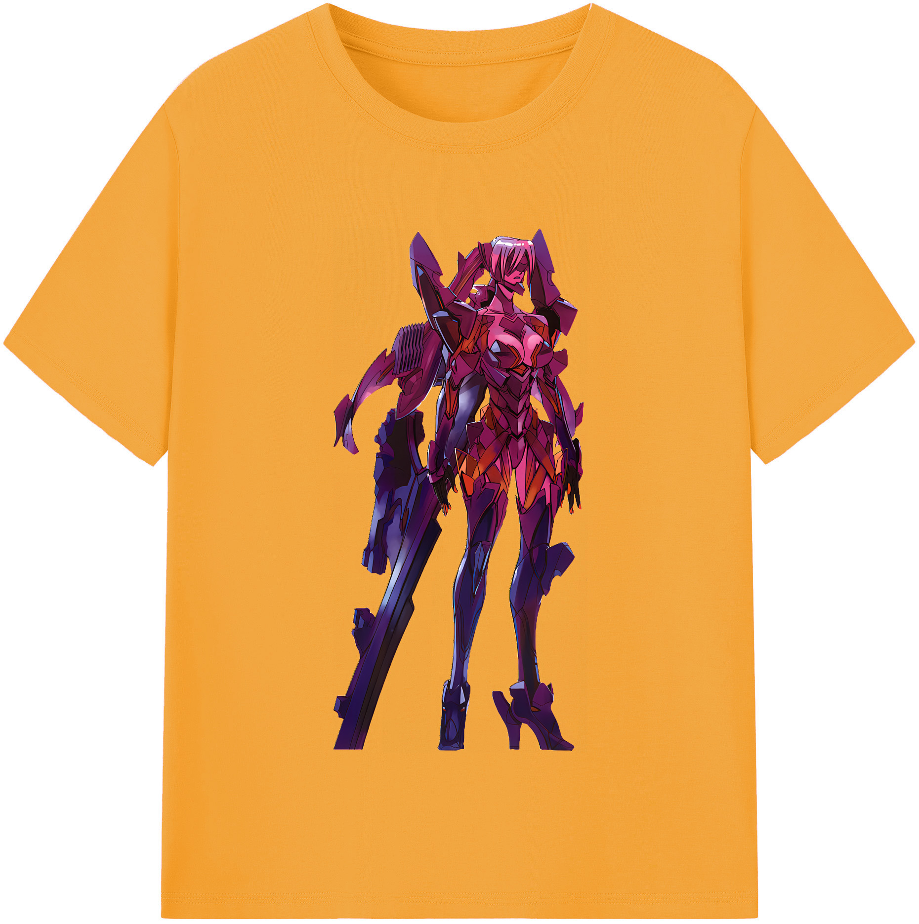 （画像用） EVA 新世紀エヴァンゲリオン レディースカジュアルプリントTシャツ（綿100％）