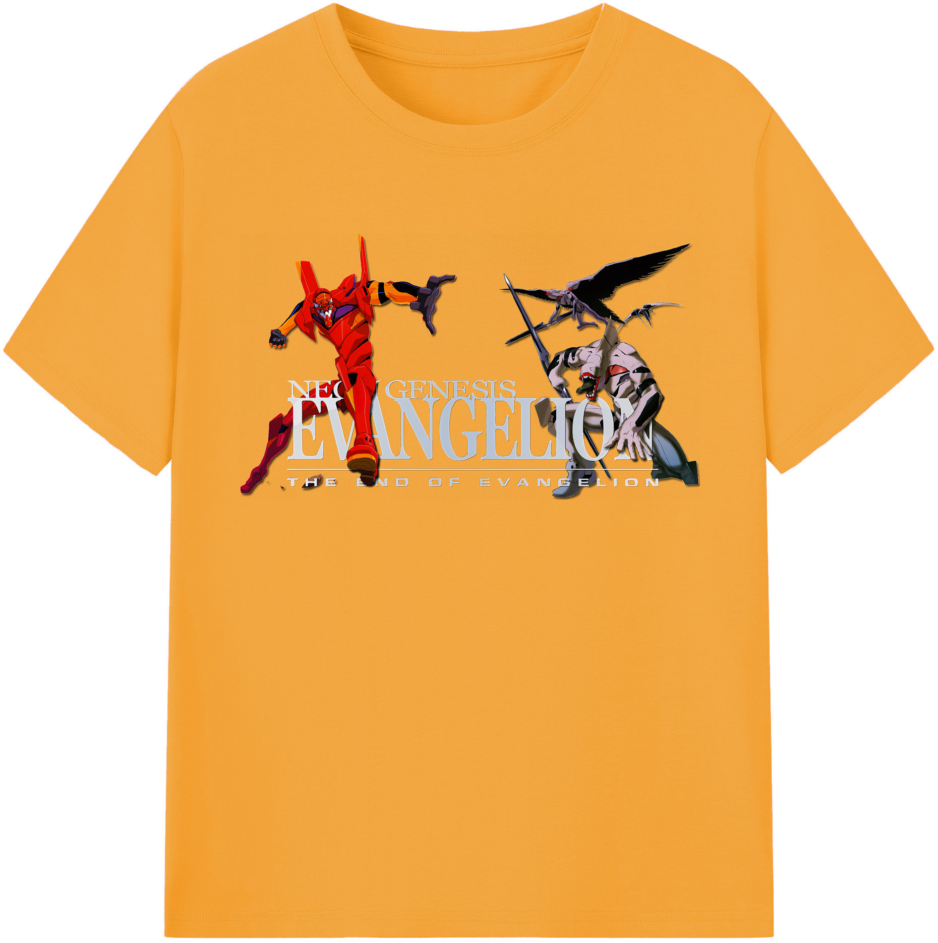 （画像用） EVA 新世紀エヴァンゲリオン レディースカジュアルプリントTシャツ（綿100％）