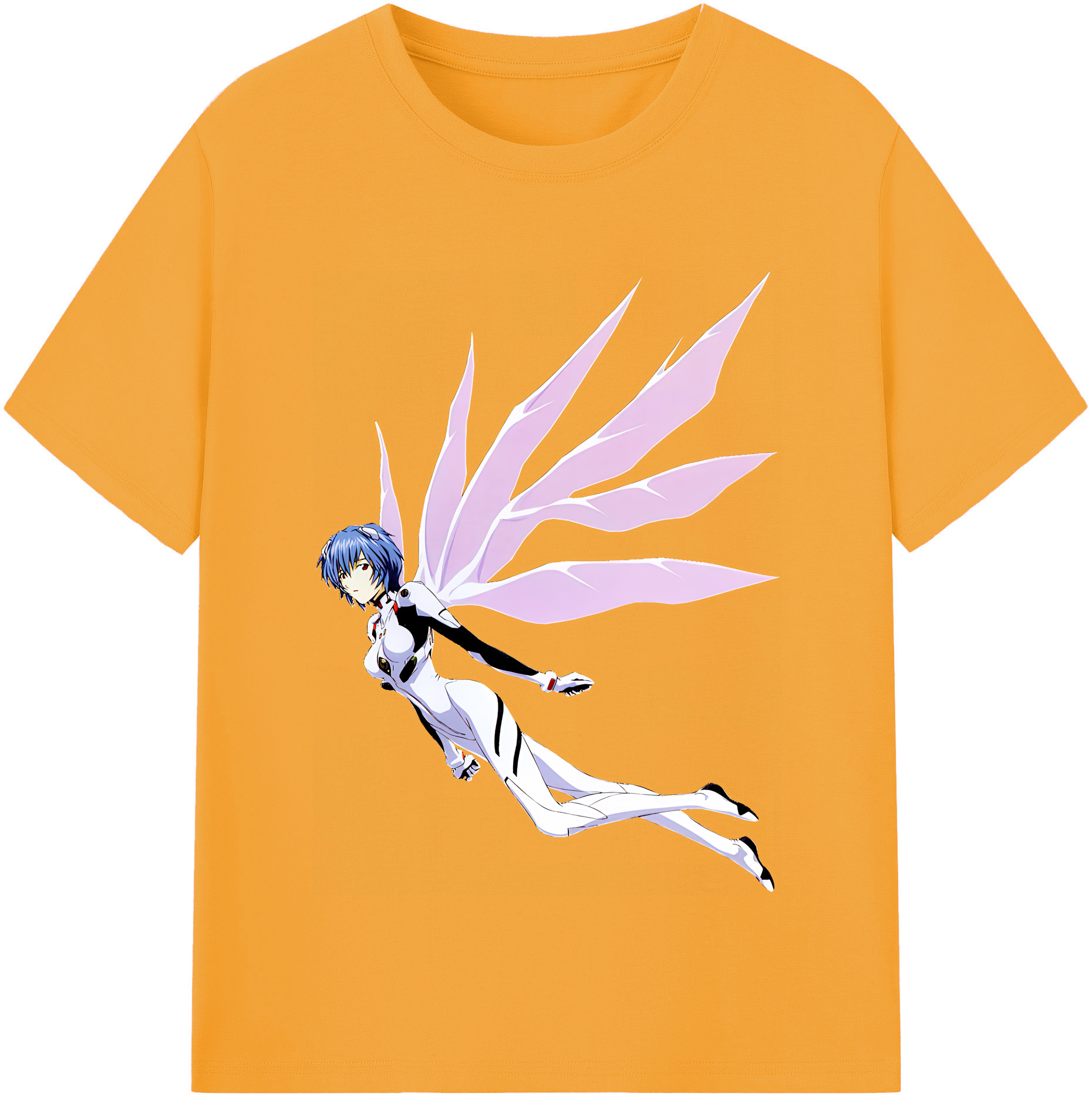 （画像用） EVA 新世紀エヴァンゲリオン レディースカジュアルプリントTシャツ（綿100％）