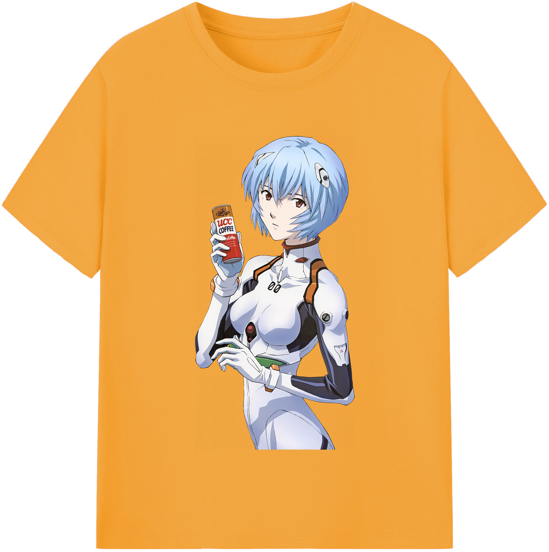（画像用） EVA 新世紀エヴァンゲリオン レディースカジュアルプリントTシャツ（綿100％）
