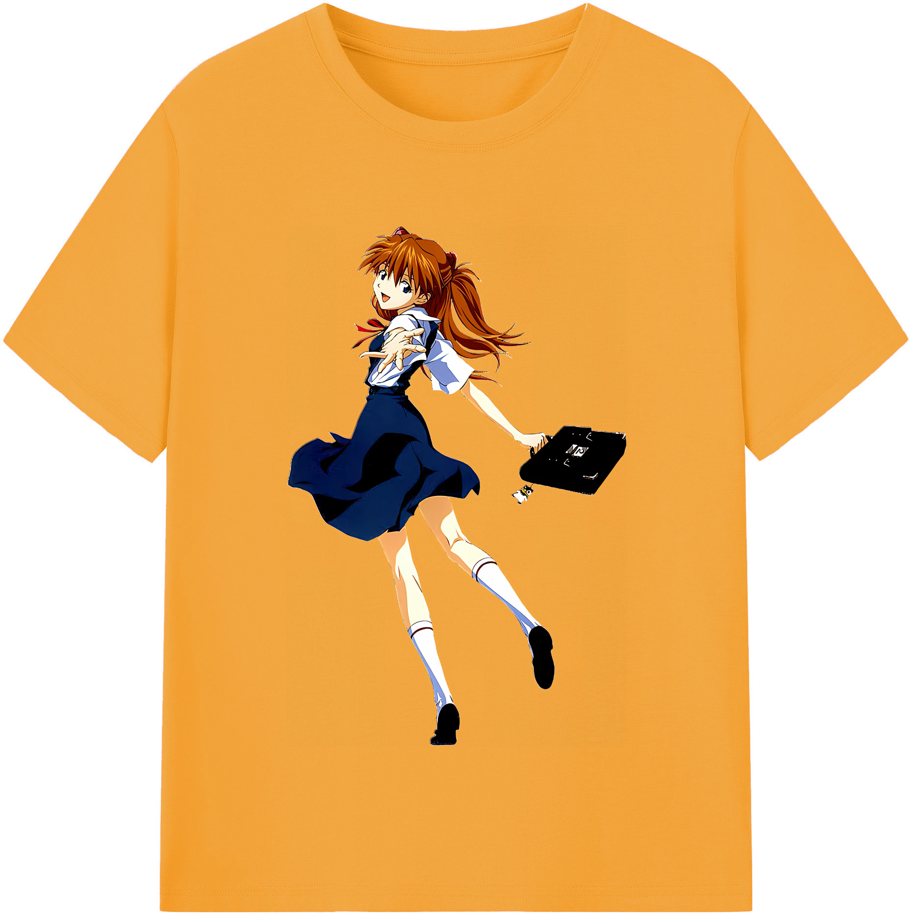 （画像用） EVA 新世紀エヴァンゲリオン レディースカジュアルプリントTシャツ（綿100％）