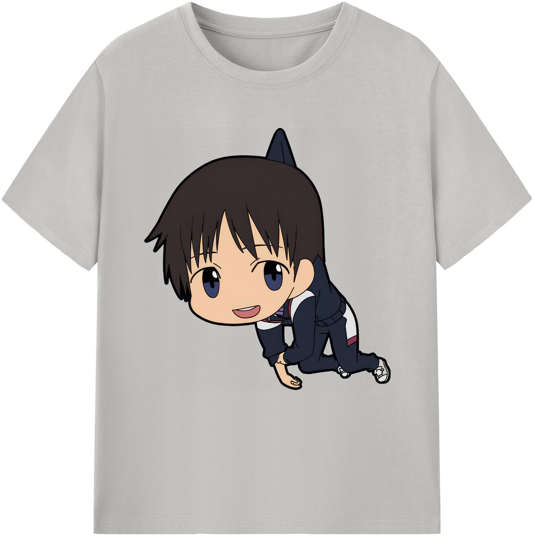 （画像用） EVA 新世紀エヴァンゲリオン レディースカジュアルプリントTシャツ（綿100％）