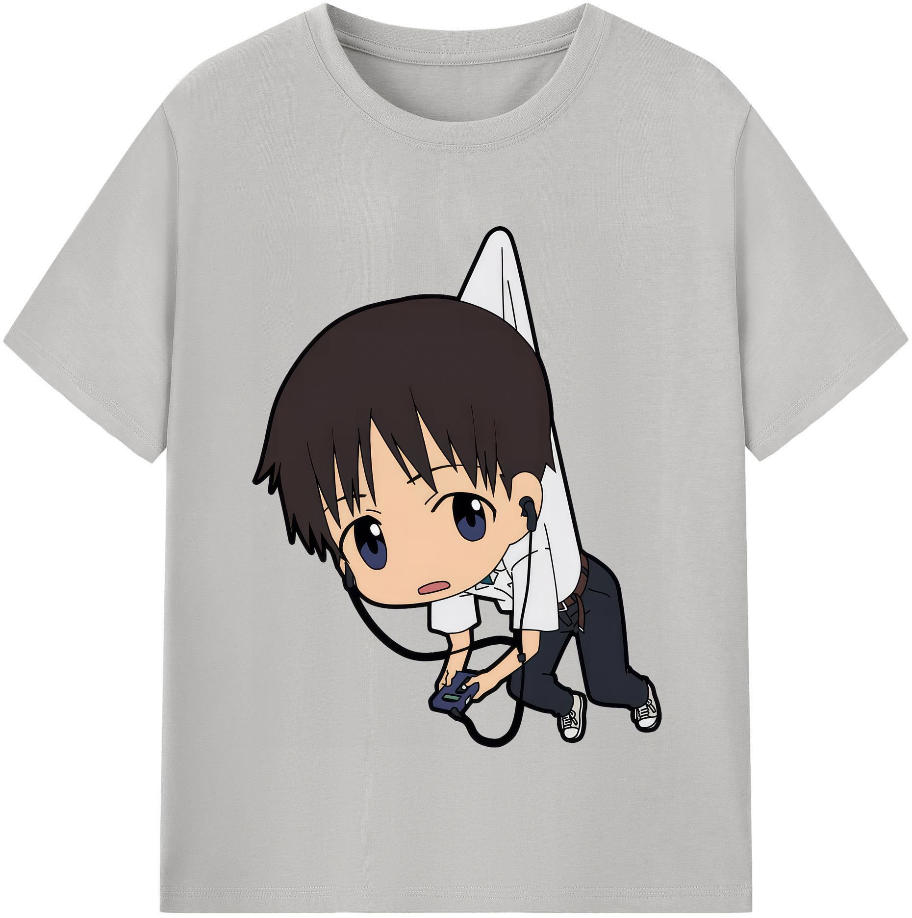 （画像用） EVA 新世紀エヴァンゲリオン レディースカジュアルプリントTシャツ（綿100％）