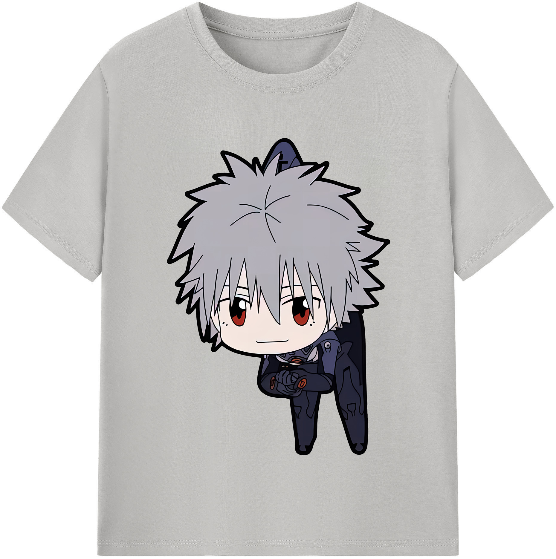 （画像用） EVA 新世紀エヴァンゲリオン レディースカジュアルプリントTシャツ（綿100％）