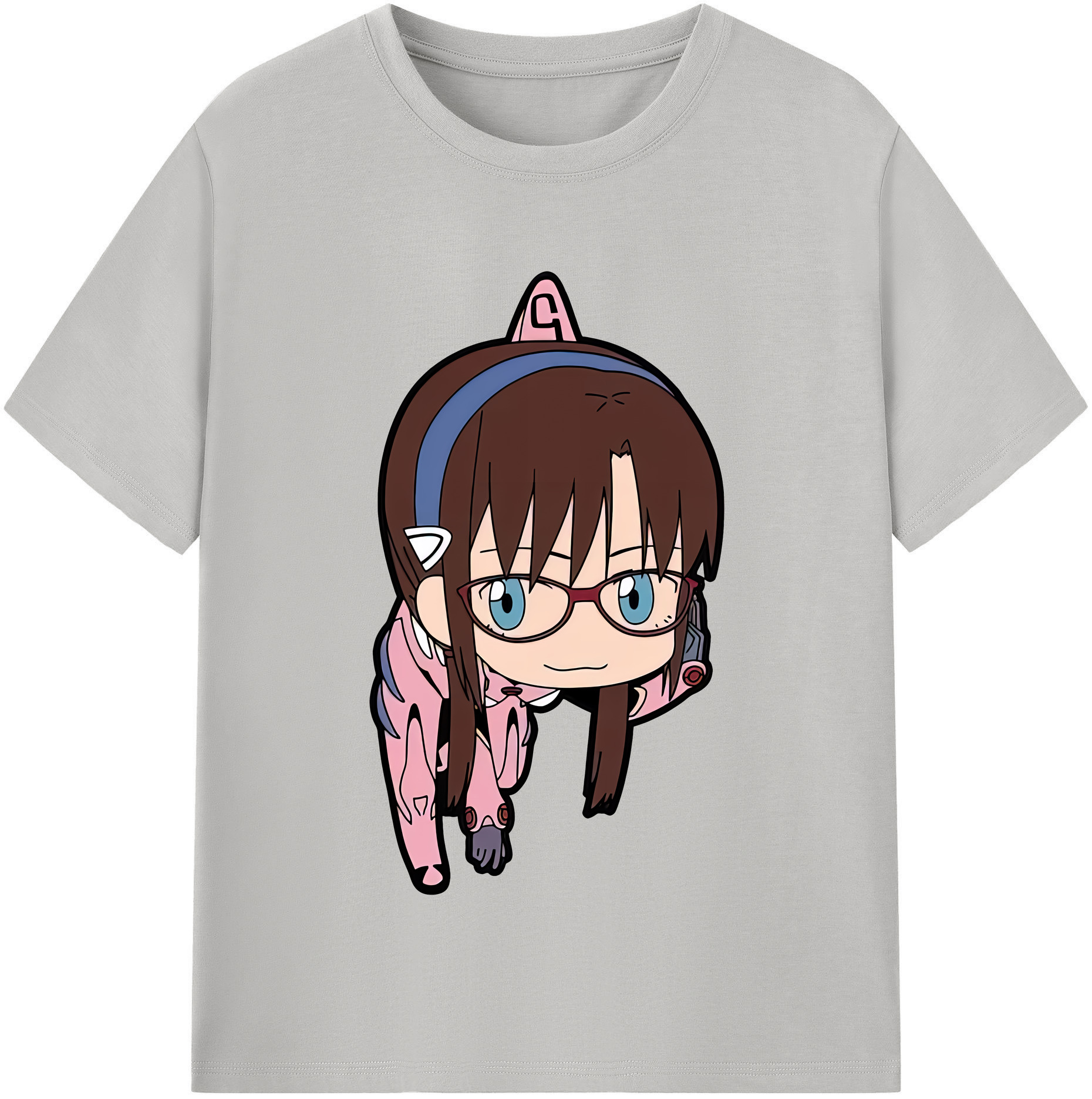 （画像用） EVA 新世紀エヴァンゲリオン レディースカジュアルプリントTシャツ（綿100％）
