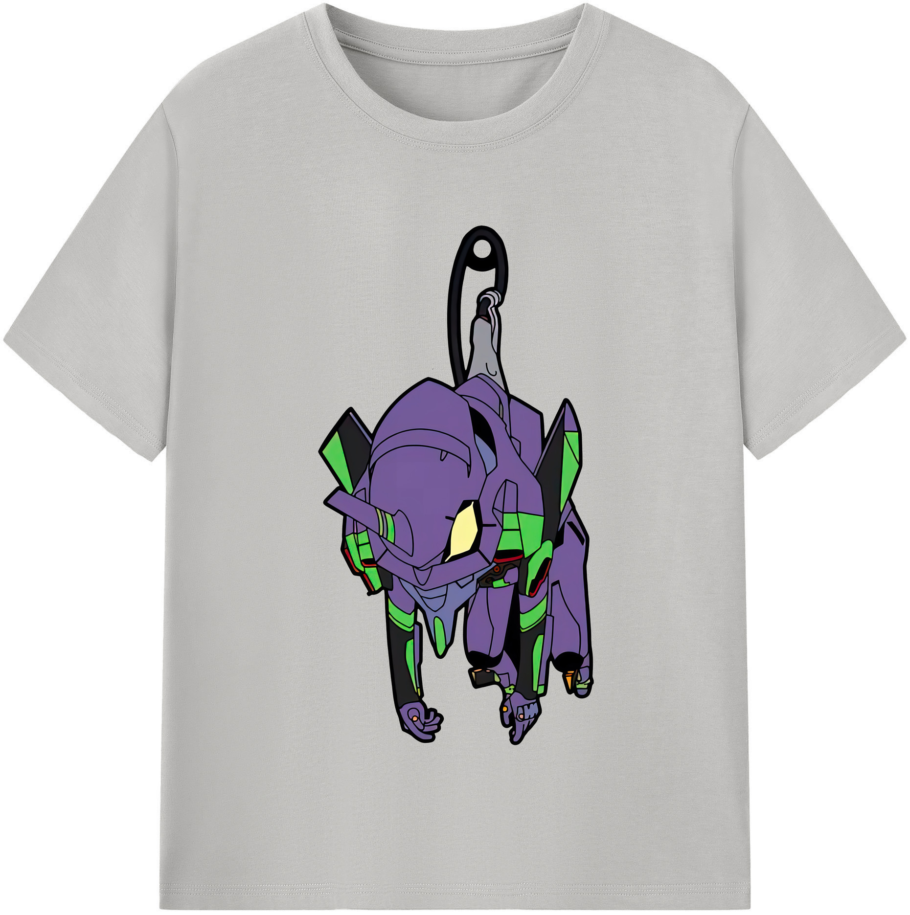 （画像用） EVA 新世紀エヴァンゲリオン レディースカジュアルプリントTシャツ（綿100％）