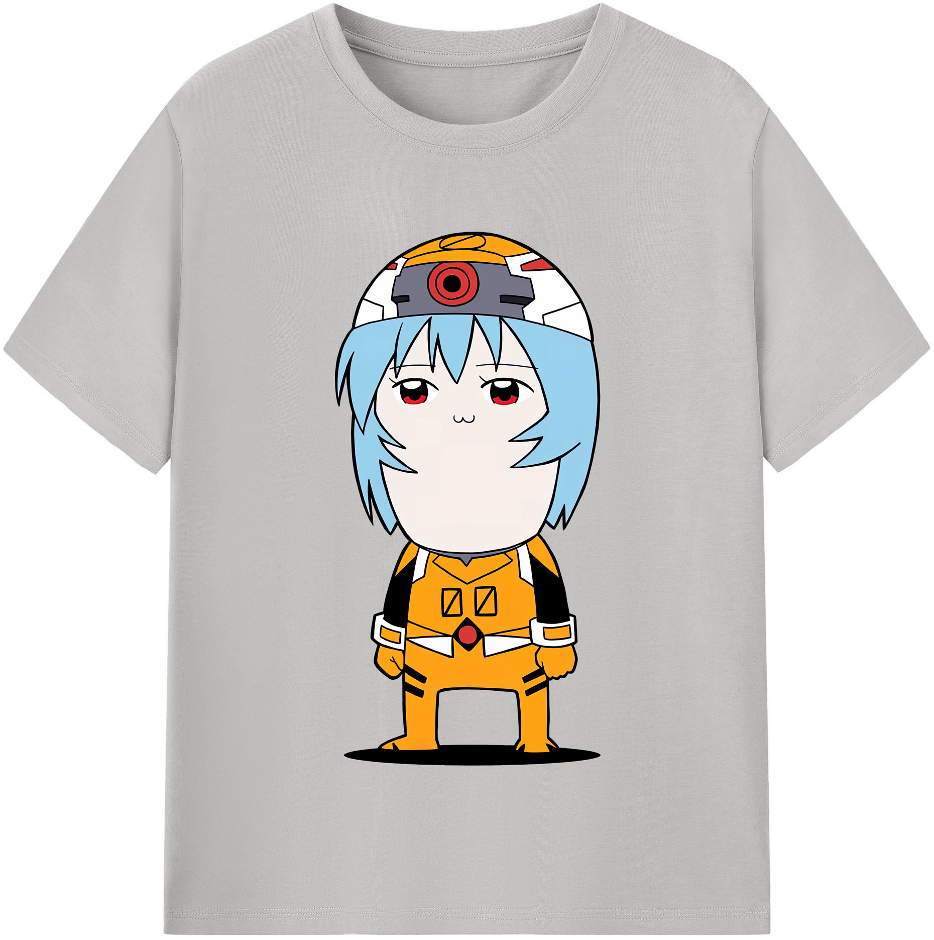 （画像用） EVA 新世紀エヴァンゲリオン レディースカジュアルプリントTシャツ（綿100％）