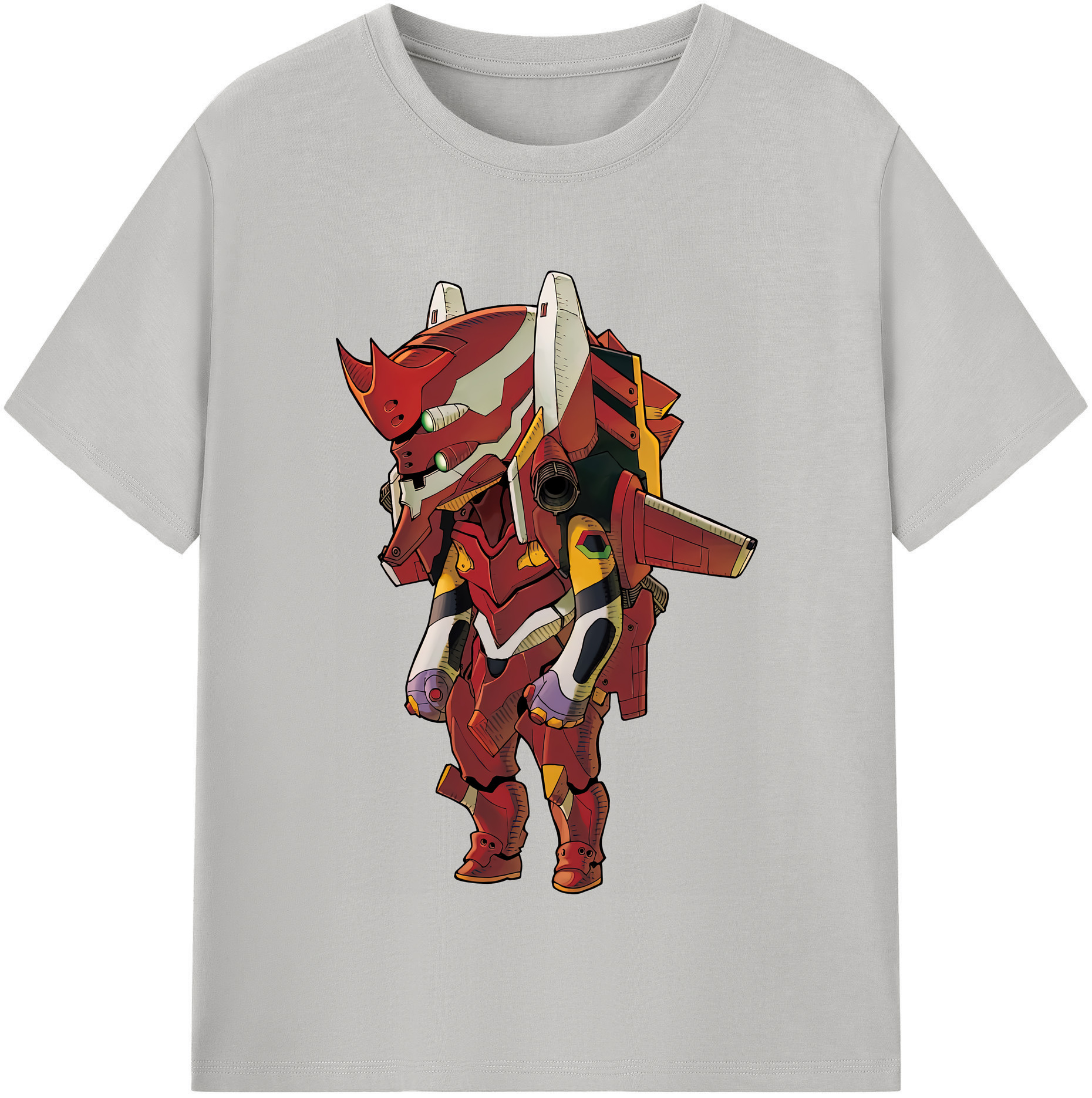 （画像用） EVA 新世紀エヴァンゲリオン レディースカジュアルプリントTシャツ（綿100％）