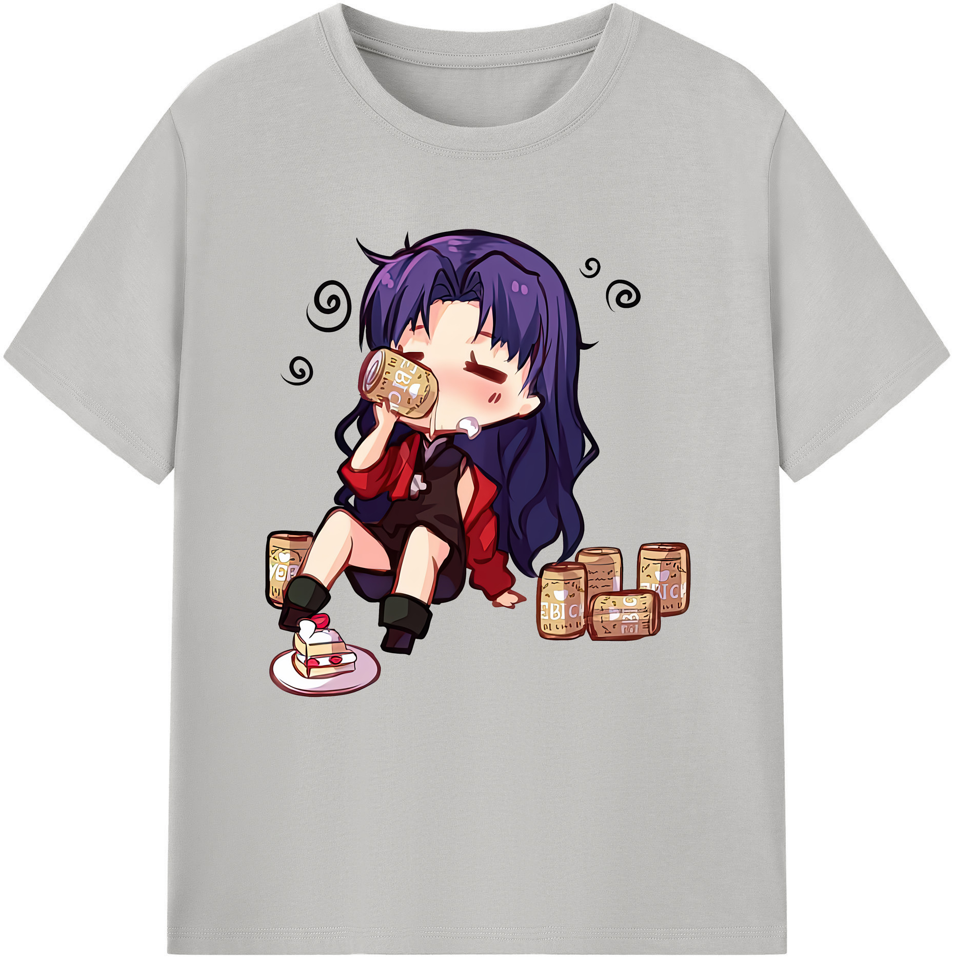 （画像用） EVA 新世紀エヴァンゲリオン レディースカジュアルプリントTシャツ（綿100％）